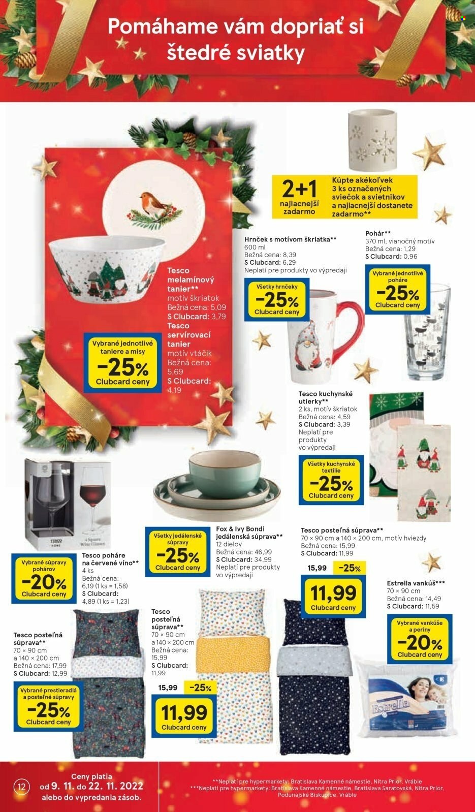 Leták TESCO - 9.11.2022 - 15.11.2022. Strana 12