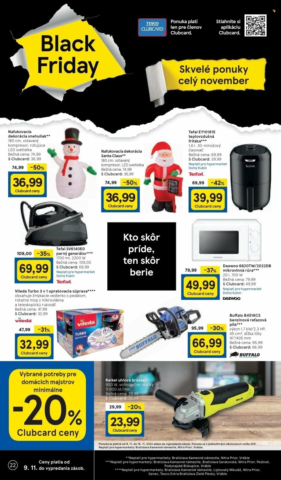 Leták TESCO - 9.11.2022 - 15.11.2022. Strana 22