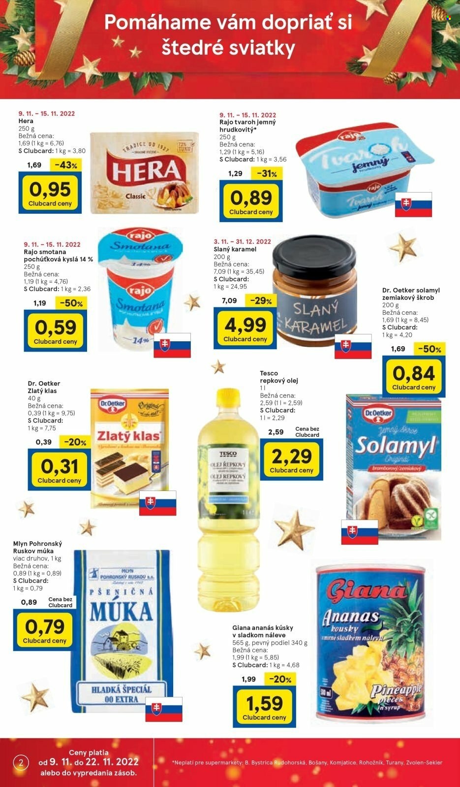 Leták TESCO supermarket - 9.11.2022 - 15.11.2022. Strana 2
