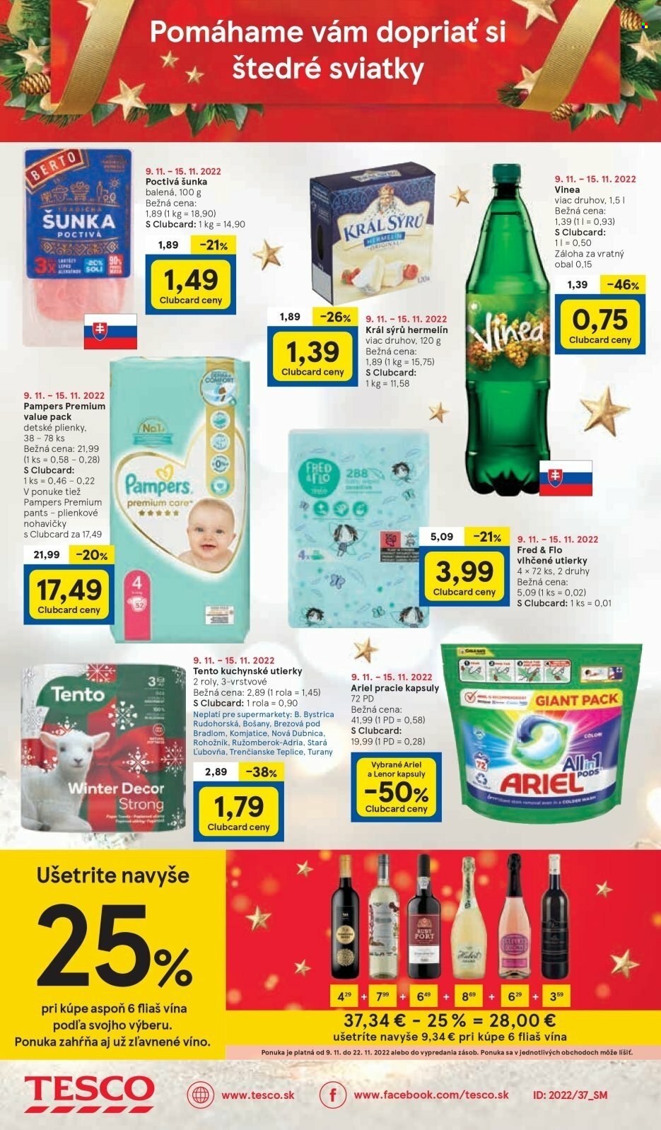 Leták TESCO supermarket - 9.11.2022 - 15.11.2022. Strana 8