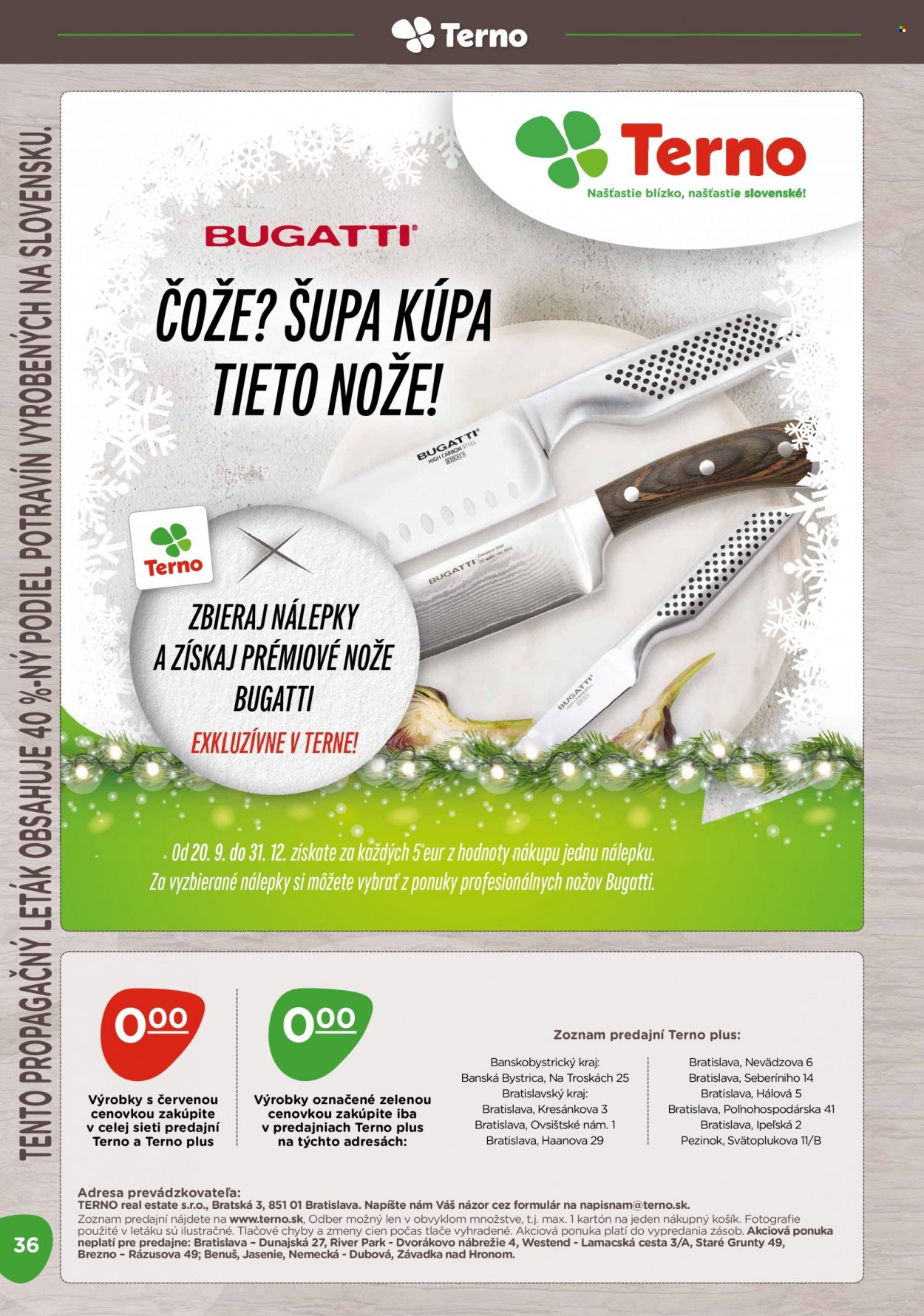 Leták Terno - 7.11.2022 - 4.12.2022. Strana 36