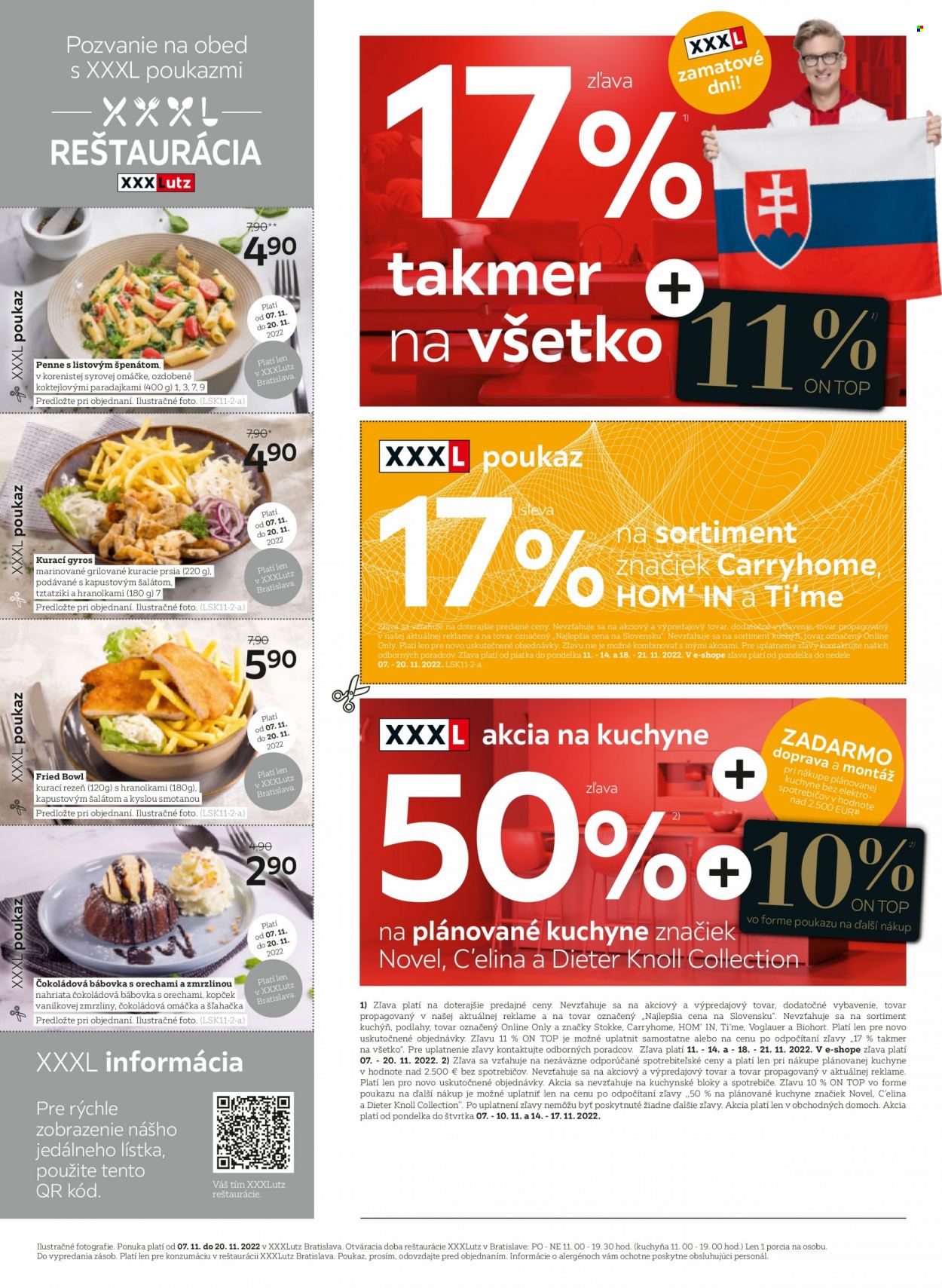 Leták XXXLutz - 7.11.2022 - 20.11.2022. Strana 2