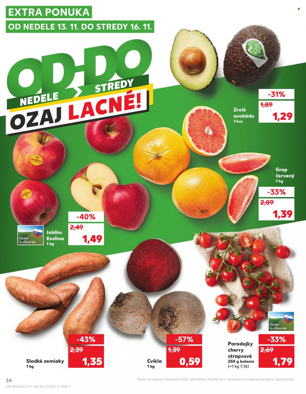 Leták Kaufland - 10.11.2022 - 16.11.2022. Strana 34
