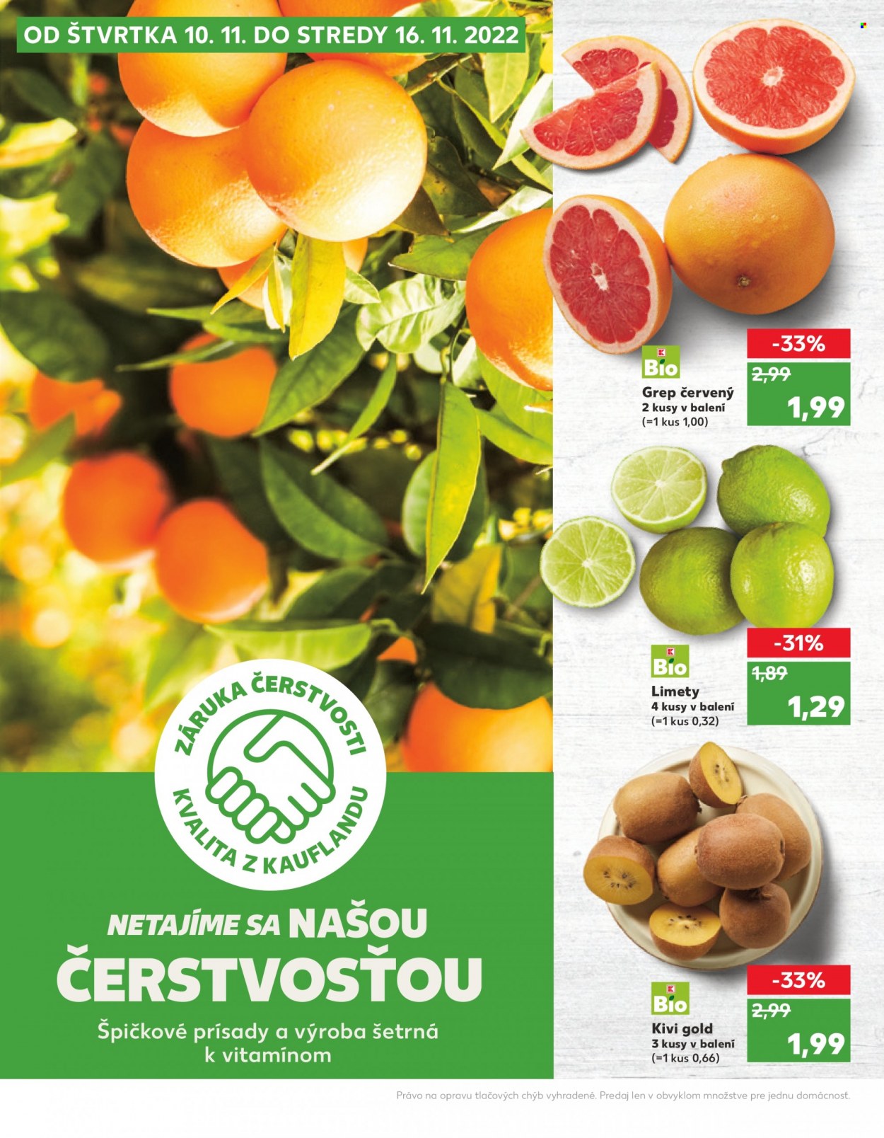 Leták Kaufland - 10.11.2022 - 16.11.2022. Strana 4