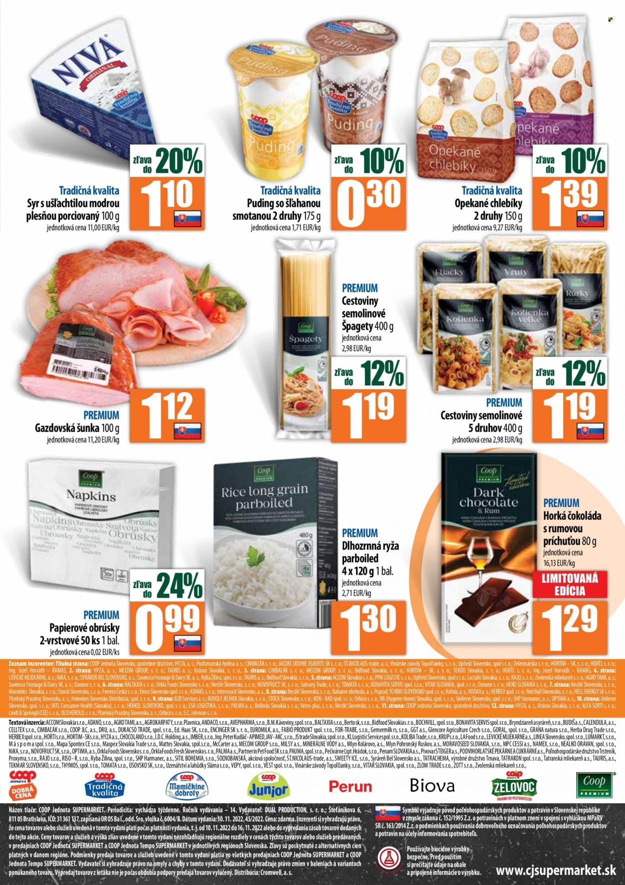Leták COOP Jednota - 10.11.2022 - 16.11.2022. Strana 11