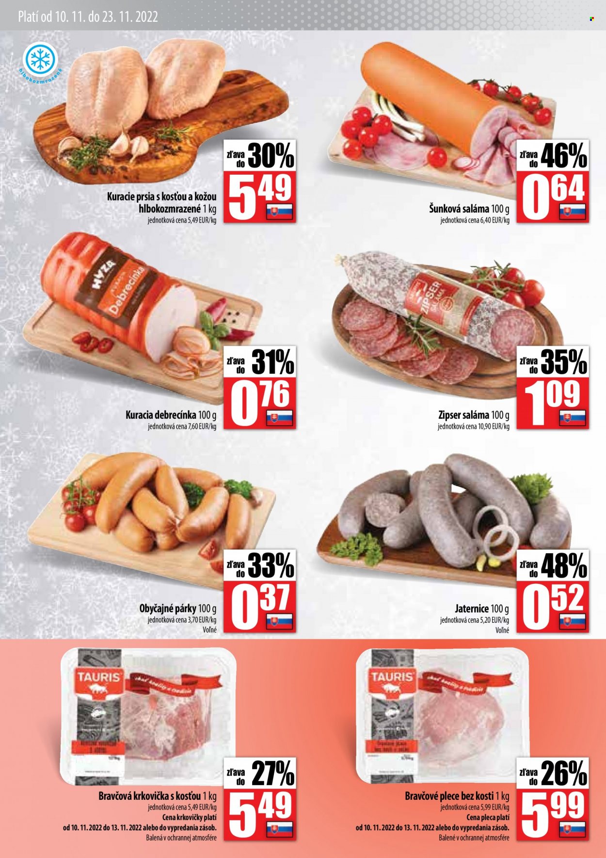 Leták COOP Jednota - 10.11.2022 - 23.11.2022. Strana 2