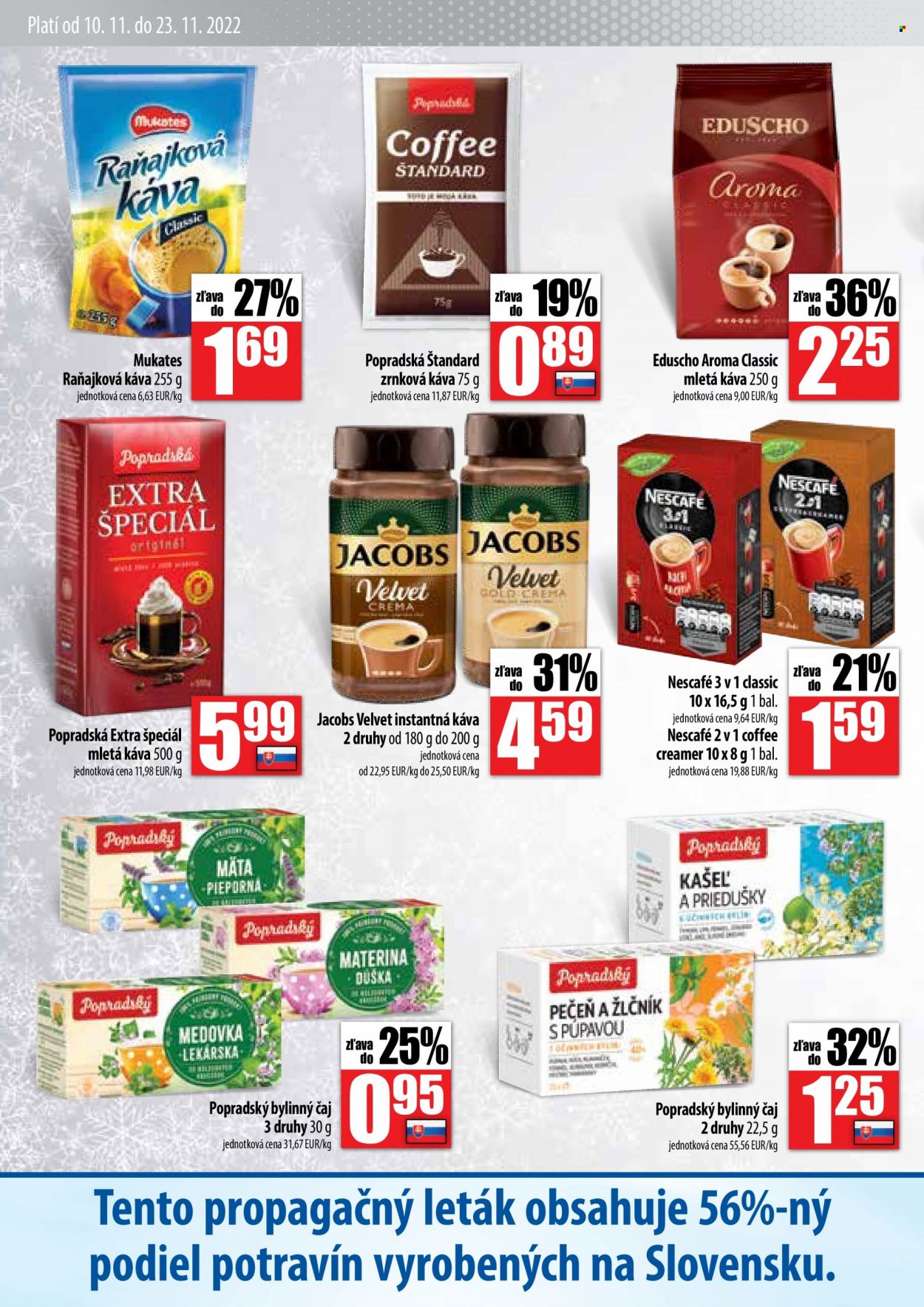 Leták COOP Jednota - 10.11.2022 - 23.11.2022. Strana 10