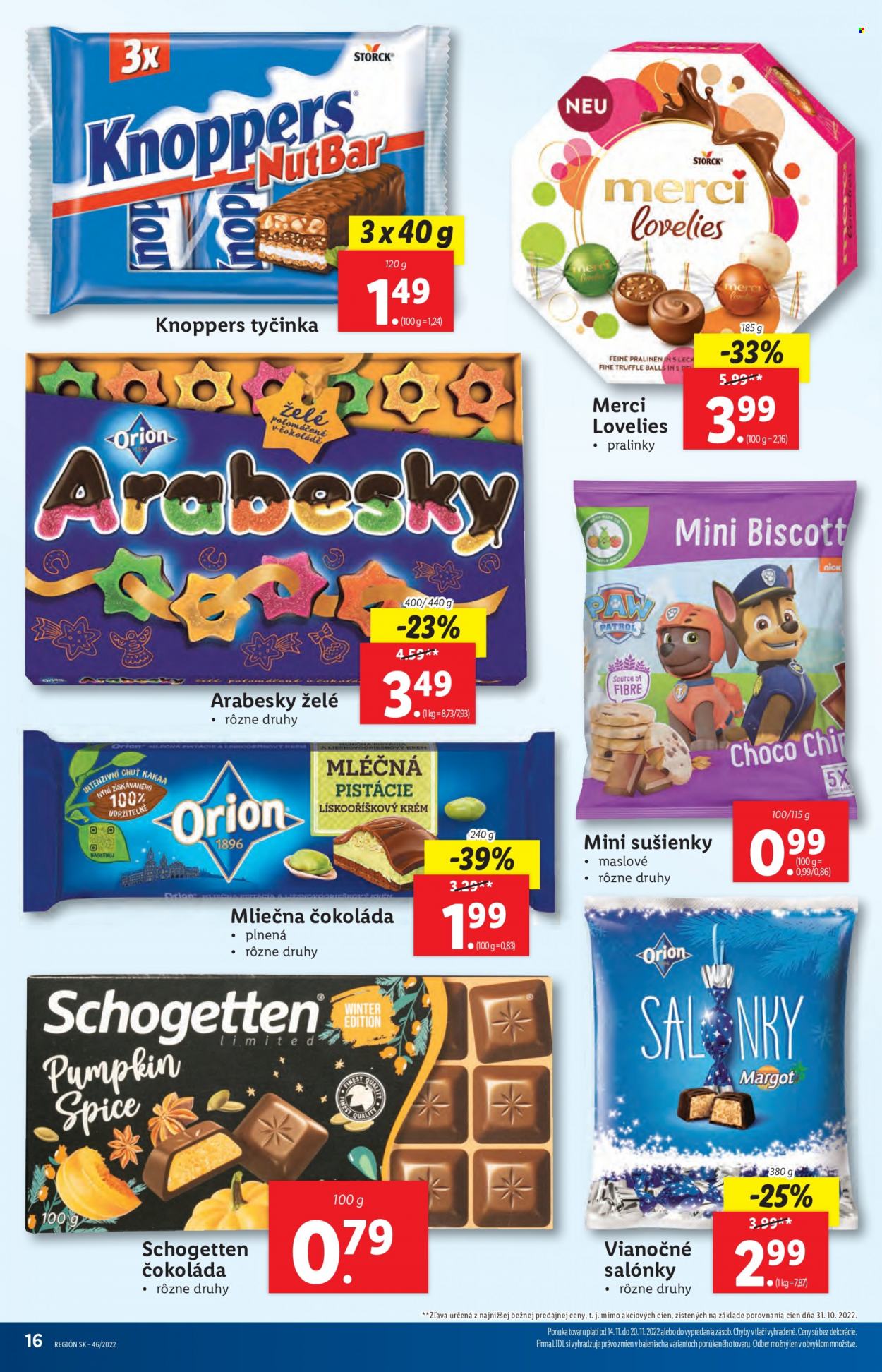 Leták Lidl - 14.11.2022 - 20.11.2022. Strana 16