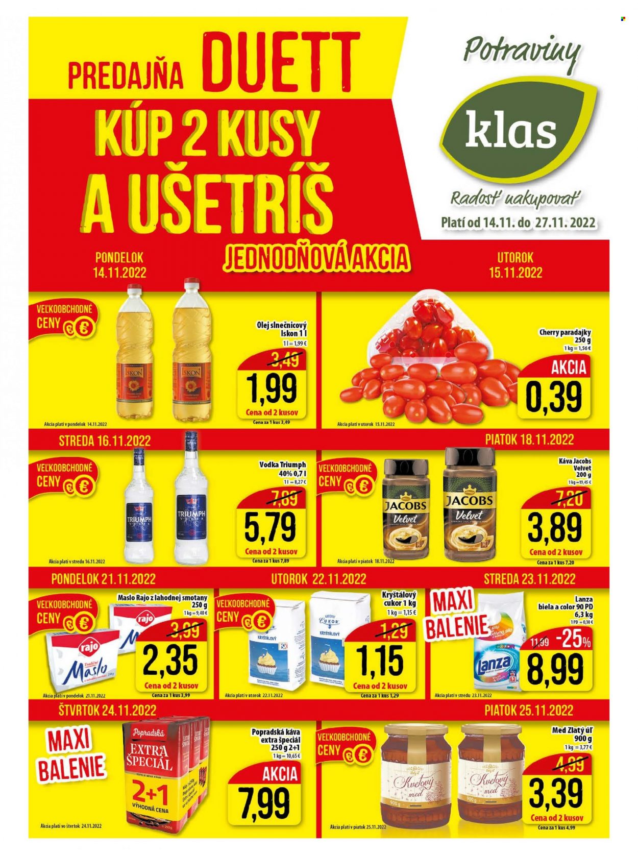 Leták Klas - 14.11.2022 - 27.11.2022. Strana 3