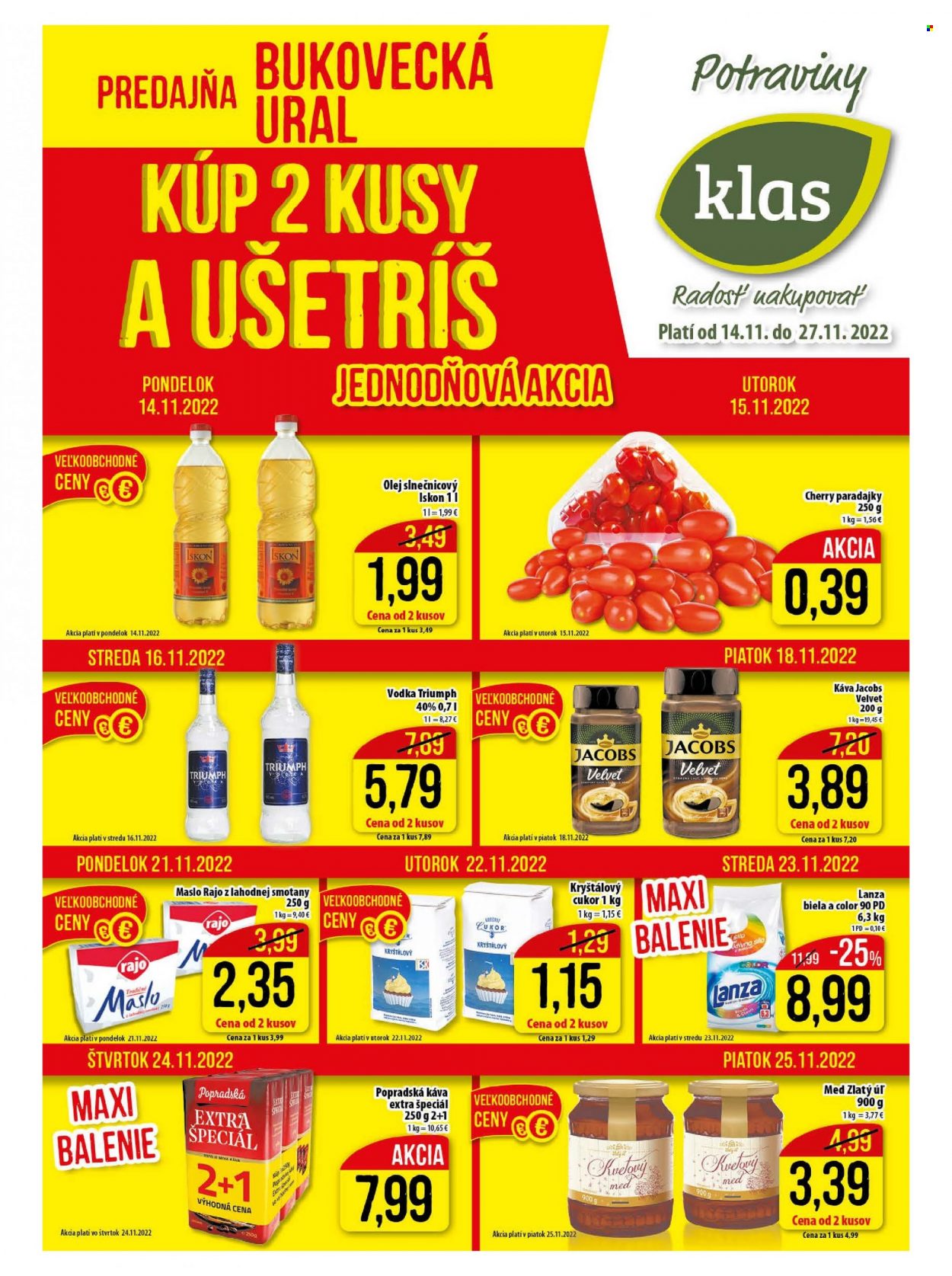 Leták Klas - 14.11.2022 - 27.11.2022. Strana 9