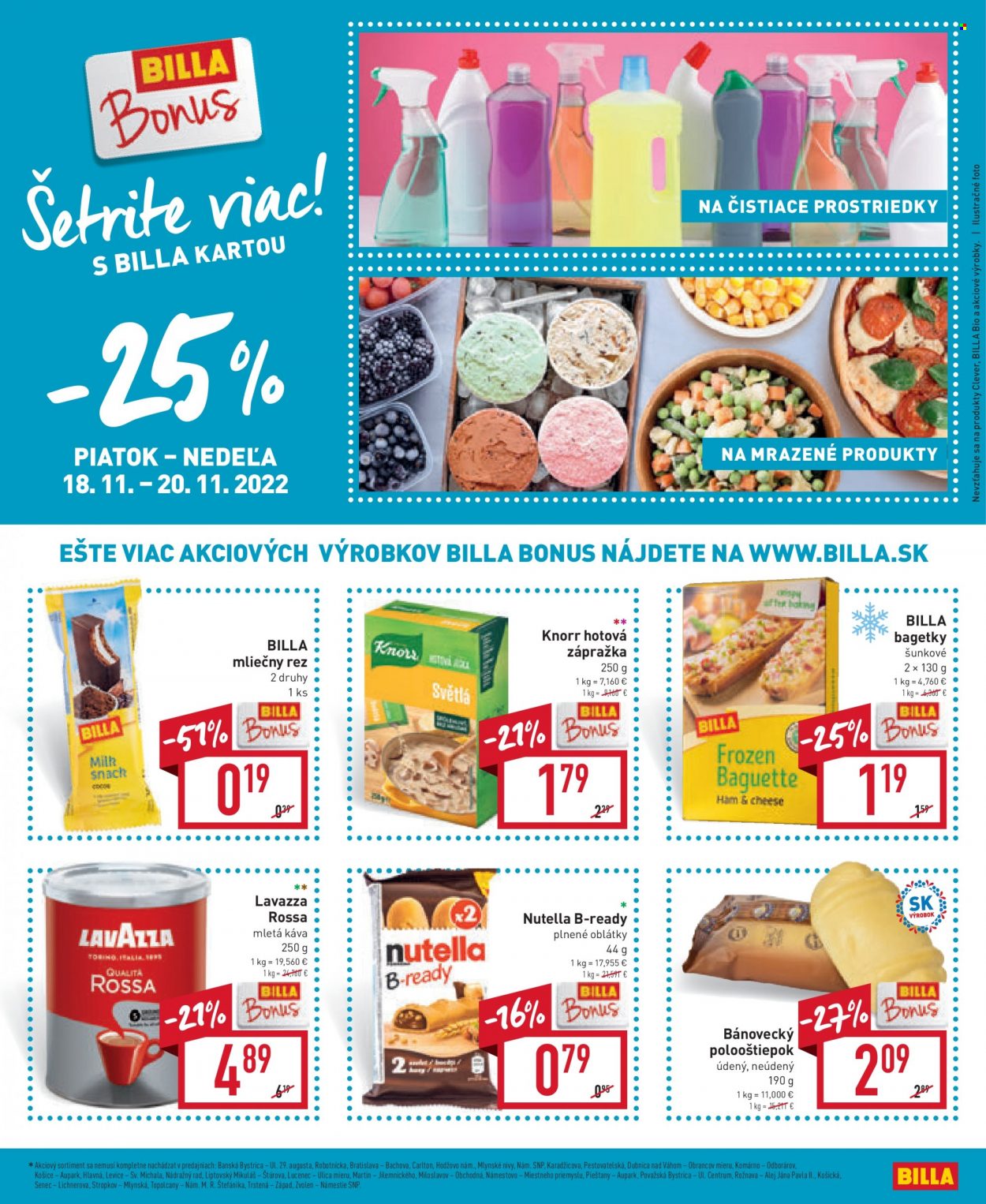 Leták Billa - 16.11.2022 - 22.11.2022. Strana 21