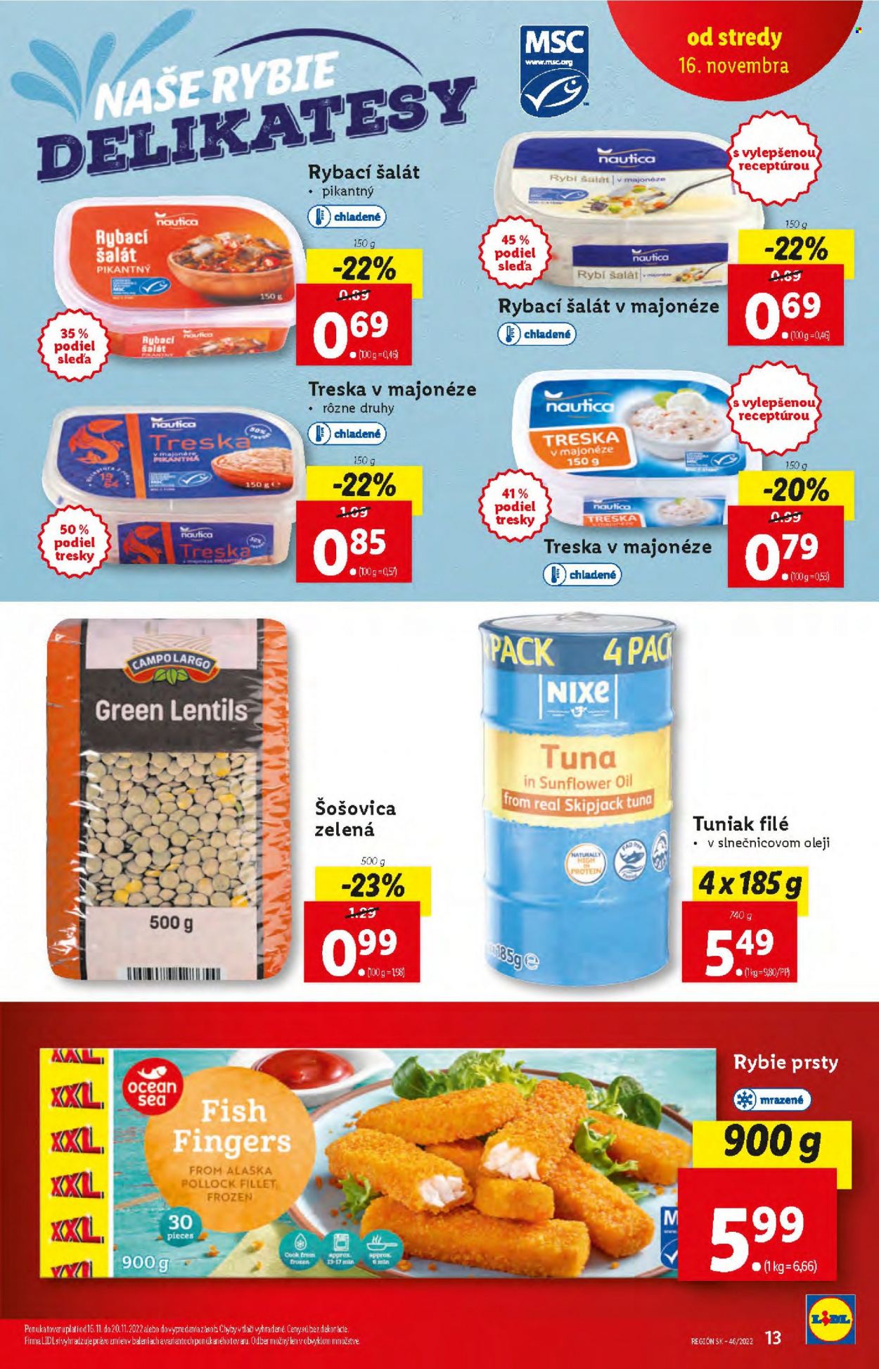 Leták Lidl - 16.11.2022 - 20.11.2022. Strana 13