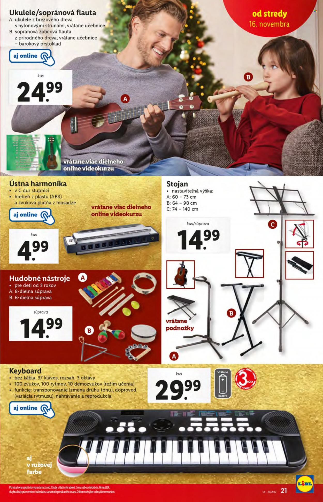 Leták Lidl - 16.11.2022 - 20.11.2022. Strana 21