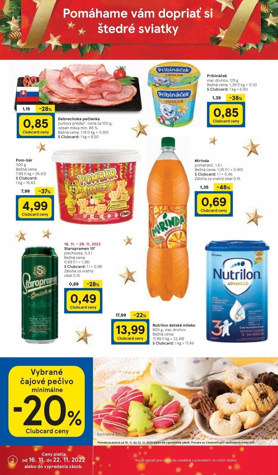 Leták TESCO - 16.11.2022 - 22.11.2022. Strana 2