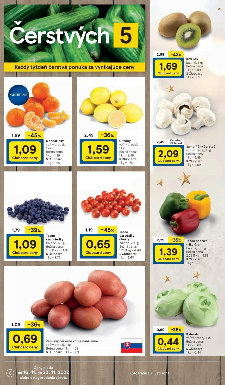 Leták TESCO - 16.11.2022 - 22.11.2022. Strana 8