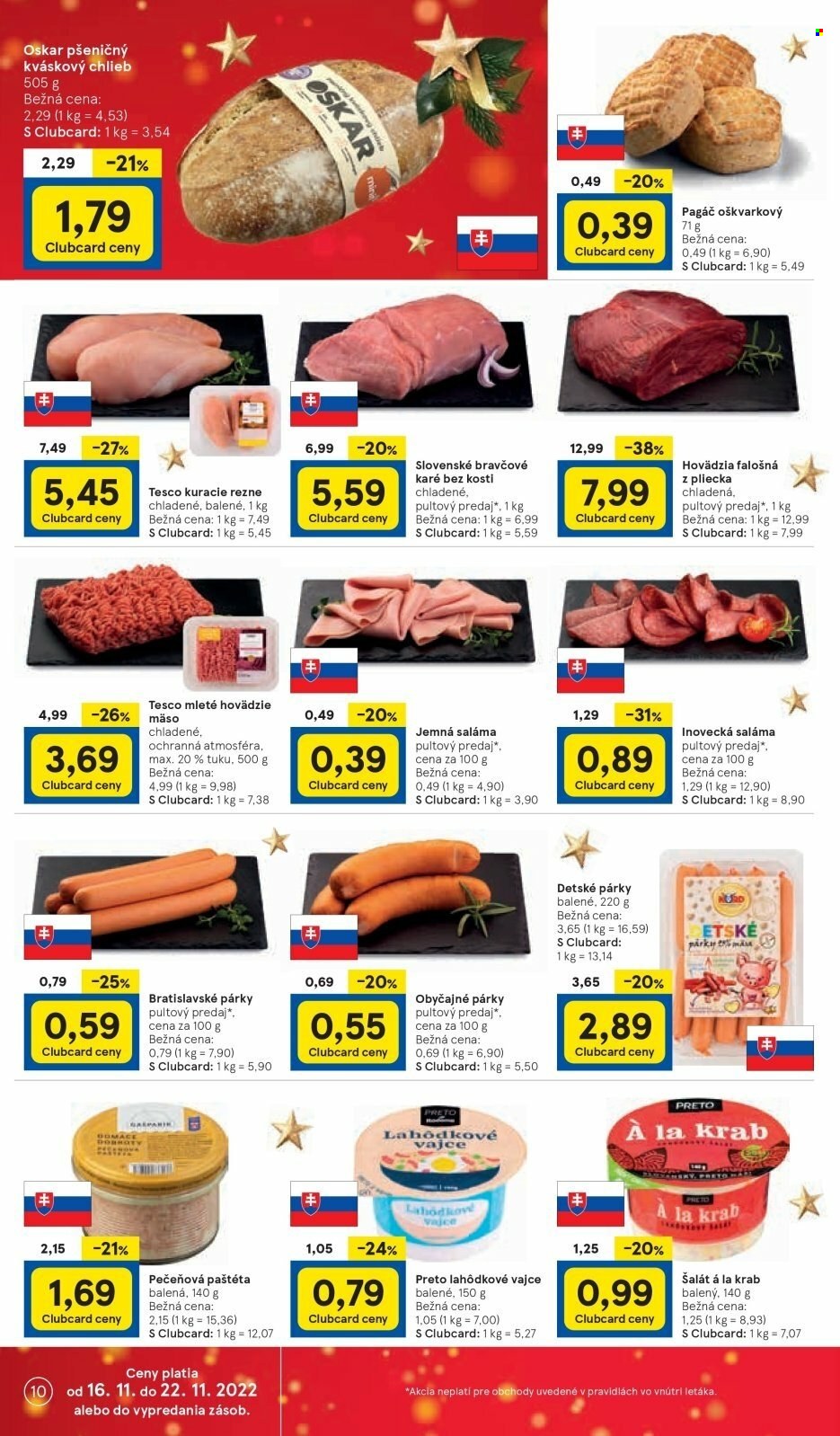 Leták TESCO - 16.11.2022 - 22.11.2022. Strana 10