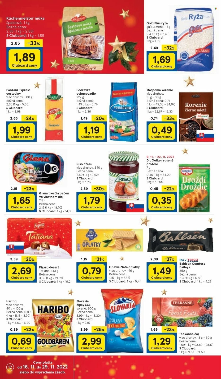 Leták TESCO - 16.11.2022 - 22.11.2022. Strana 12