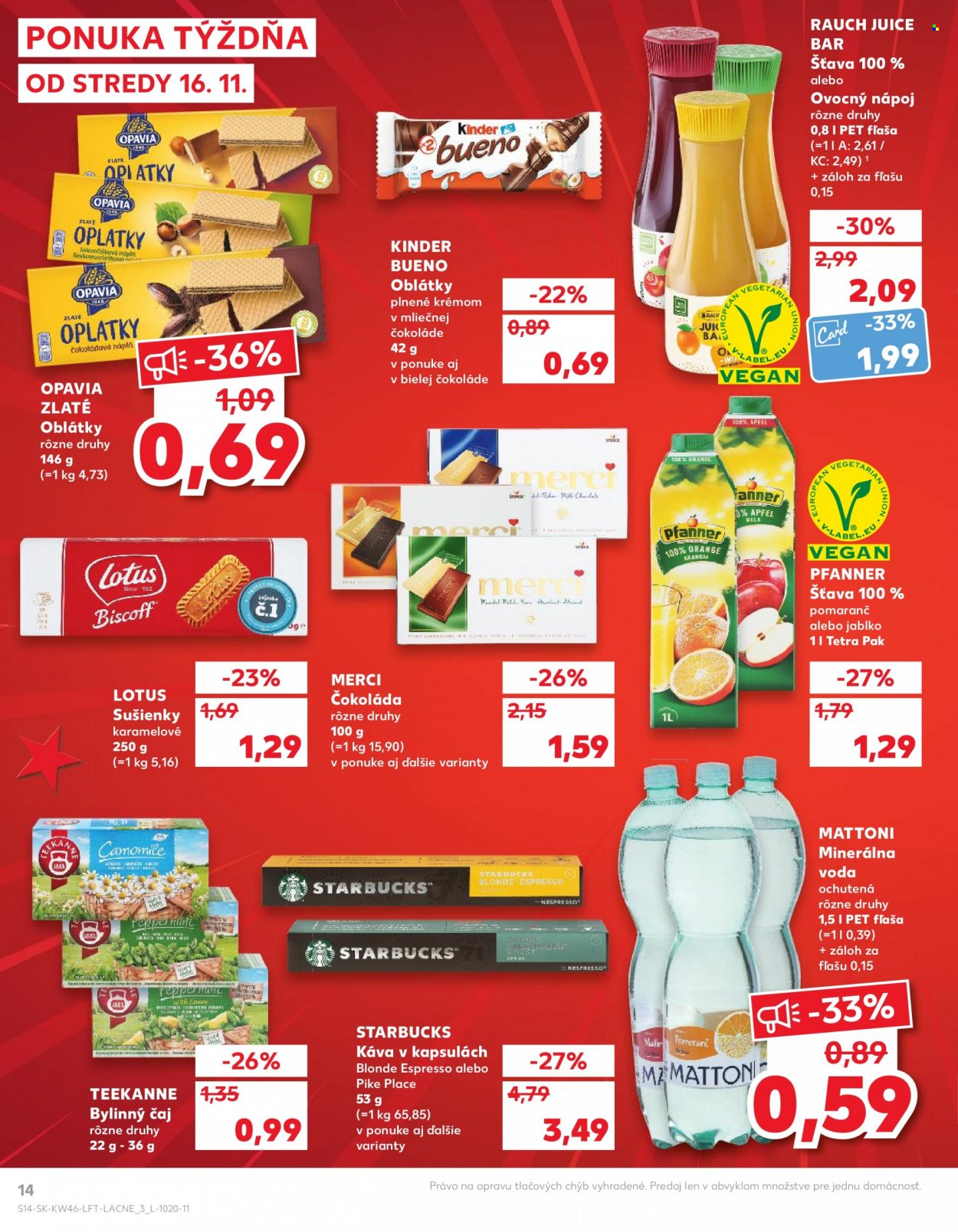 Leták Kaufland - 16.11.2022 - 23.11.2022. Strana 14