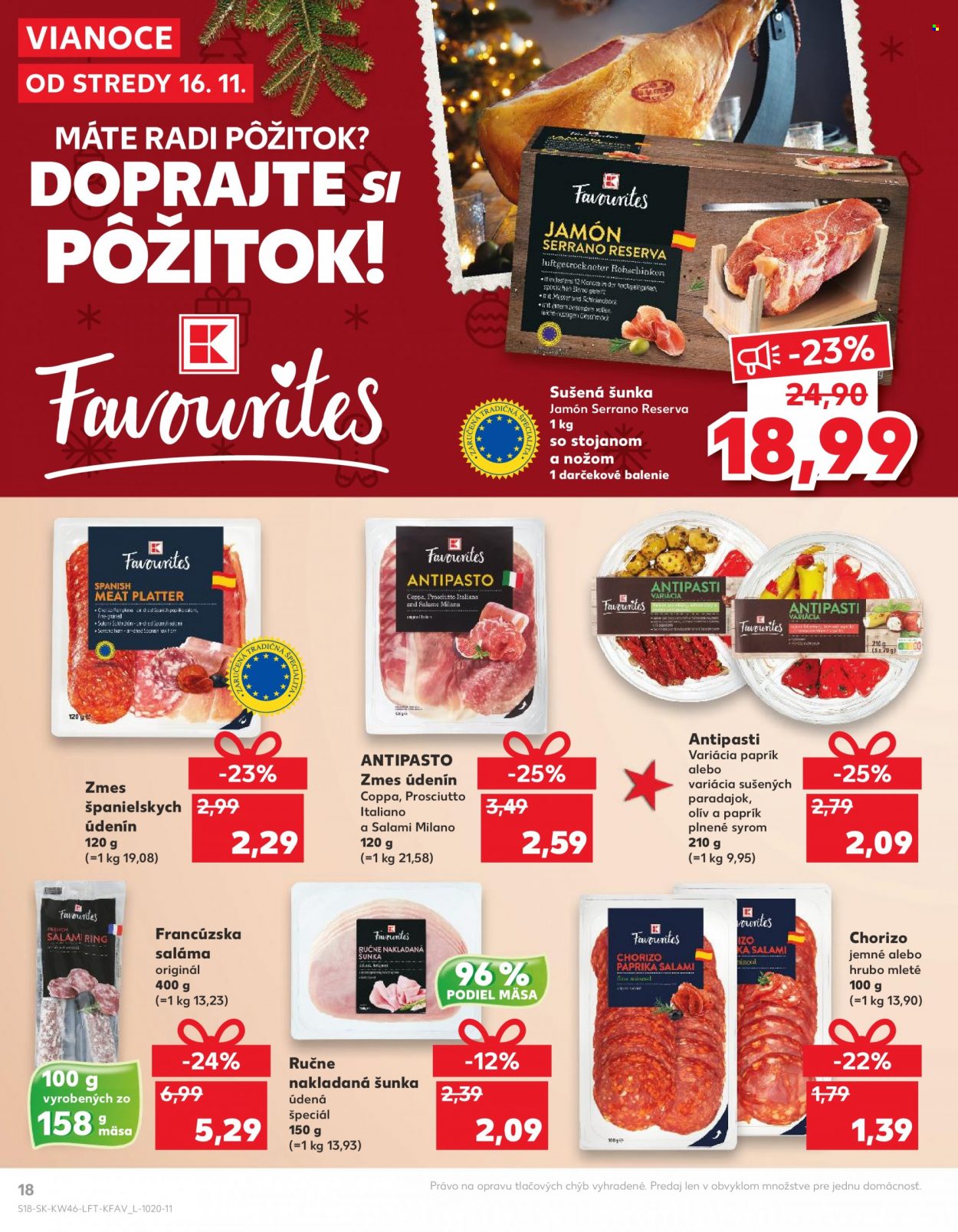 Leták Kaufland - 16.11.2022 - 23.11.2022. Strana 18