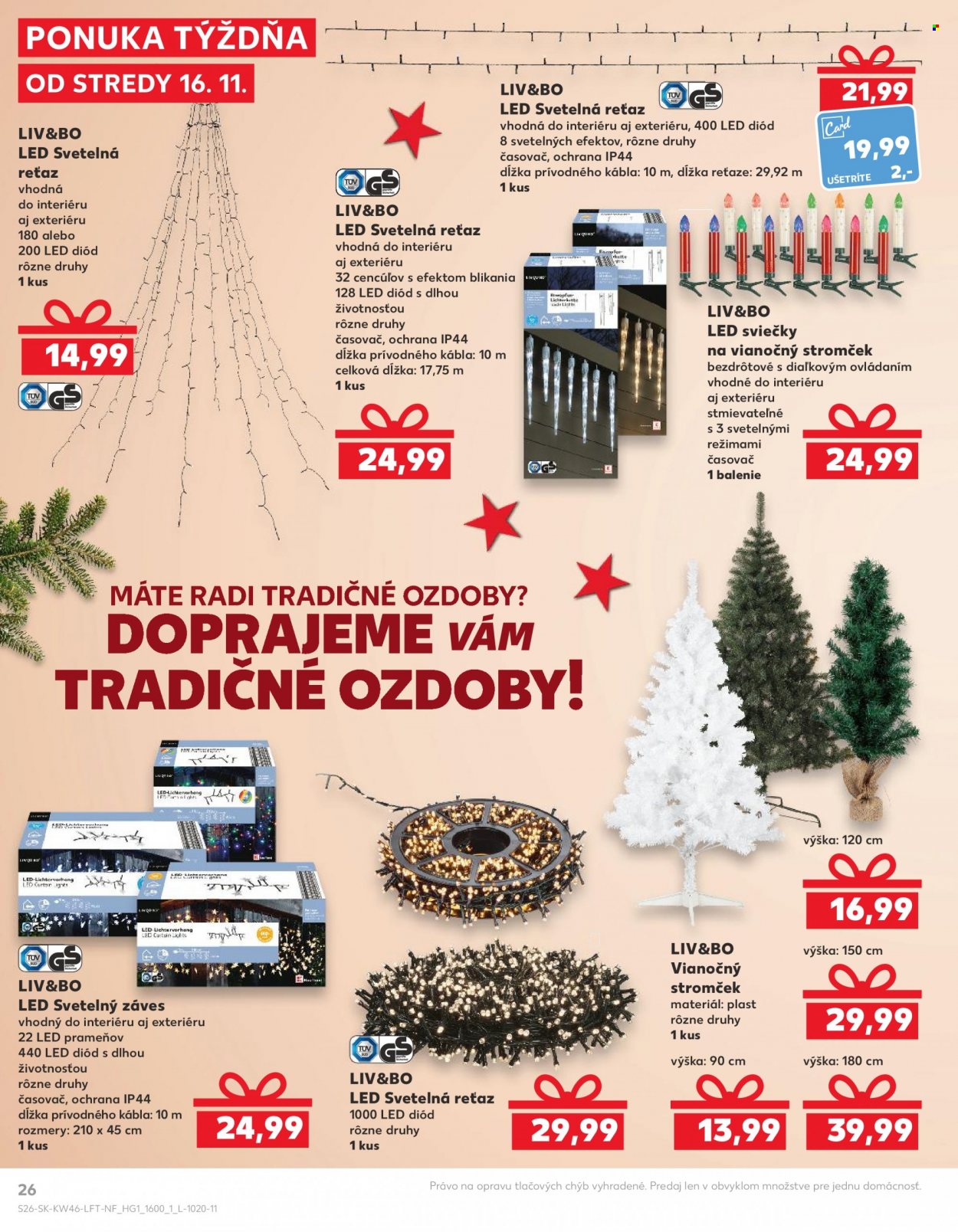 Leták Kaufland - 16.11.2022 - 23.11.2022. Strana 26