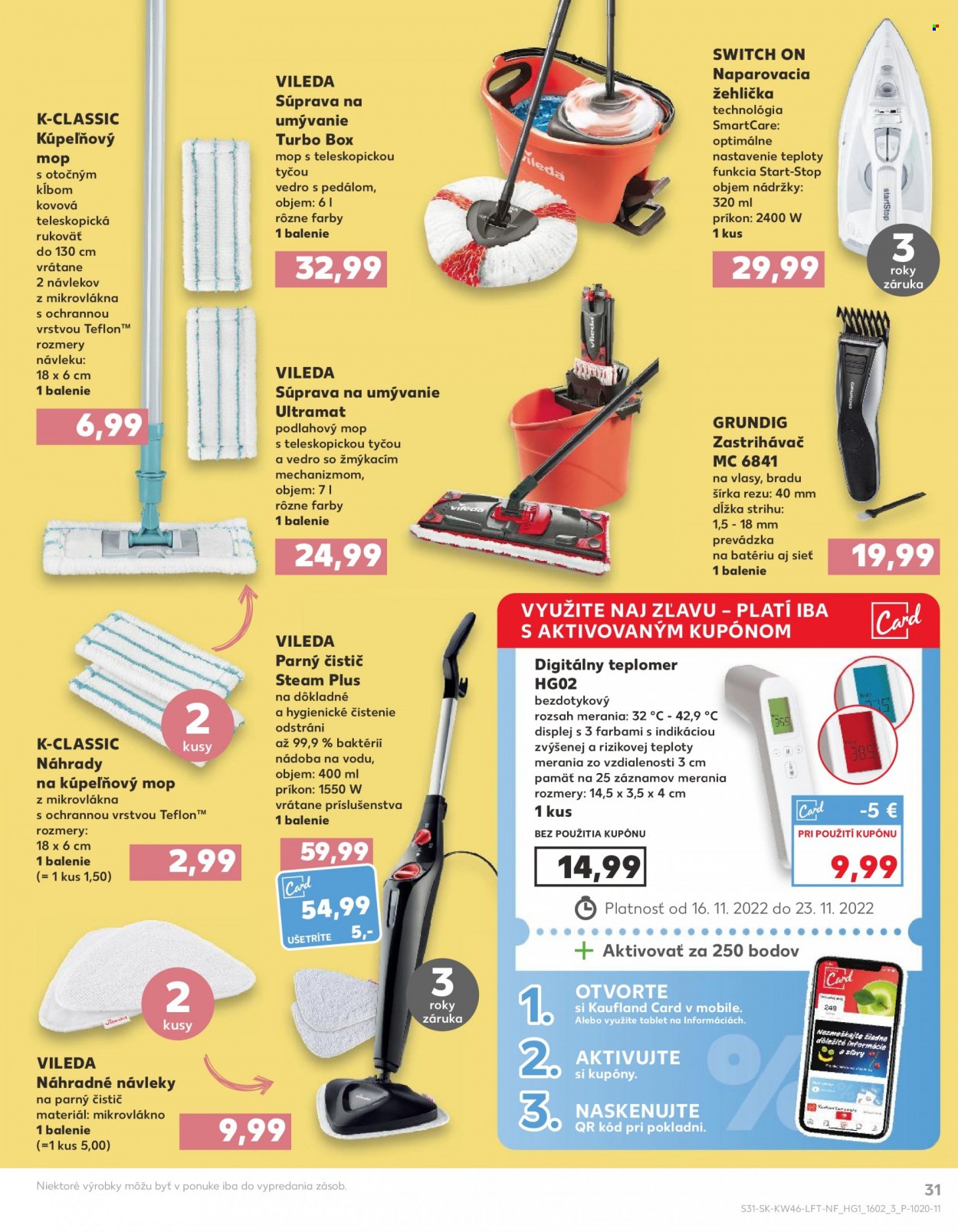 Leták Kaufland - 16.11.2022 - 23.11.2022. Strana 31