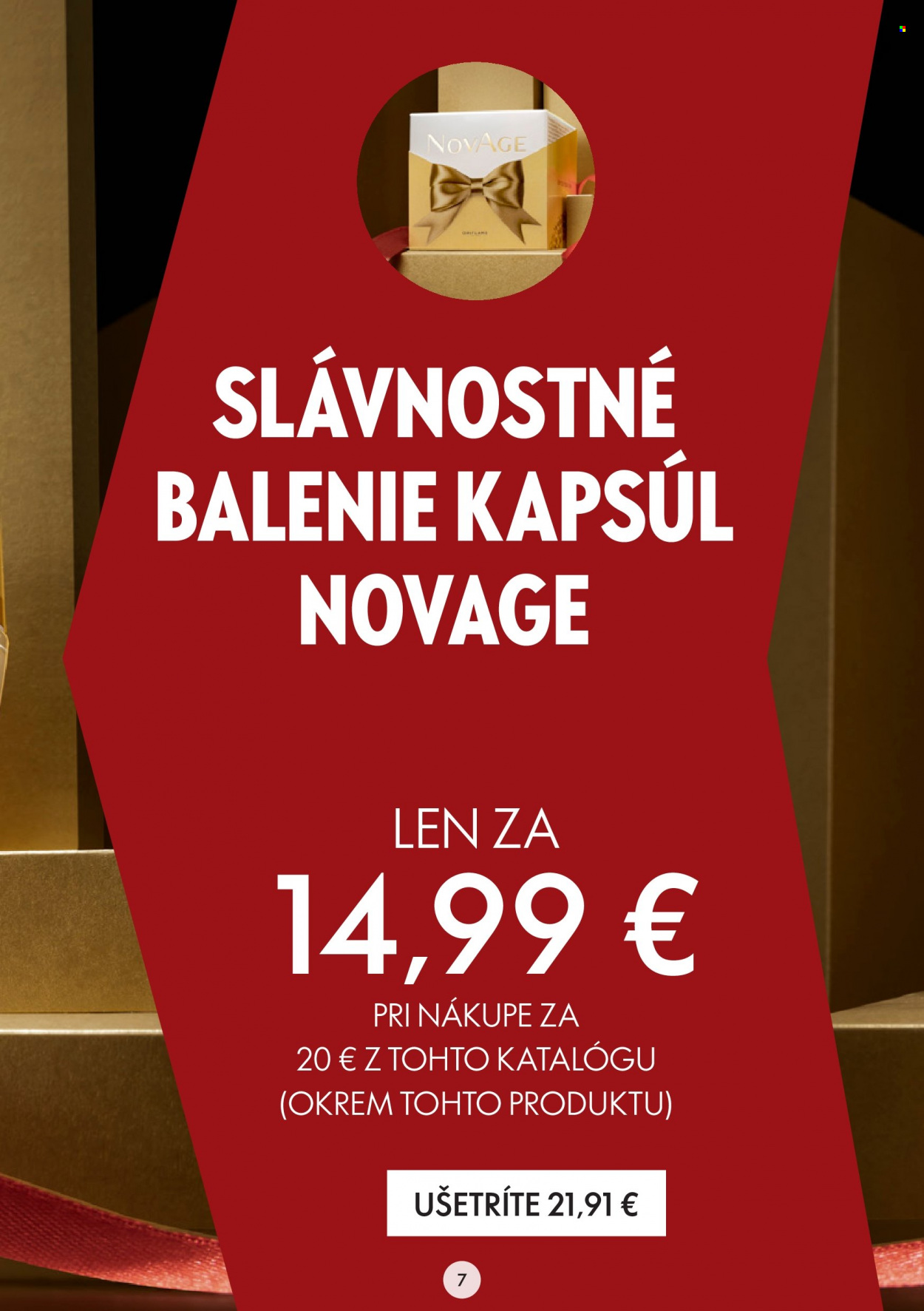 Leták Oriflame - 16.11.2022 - 6.12.2022. Strana 7