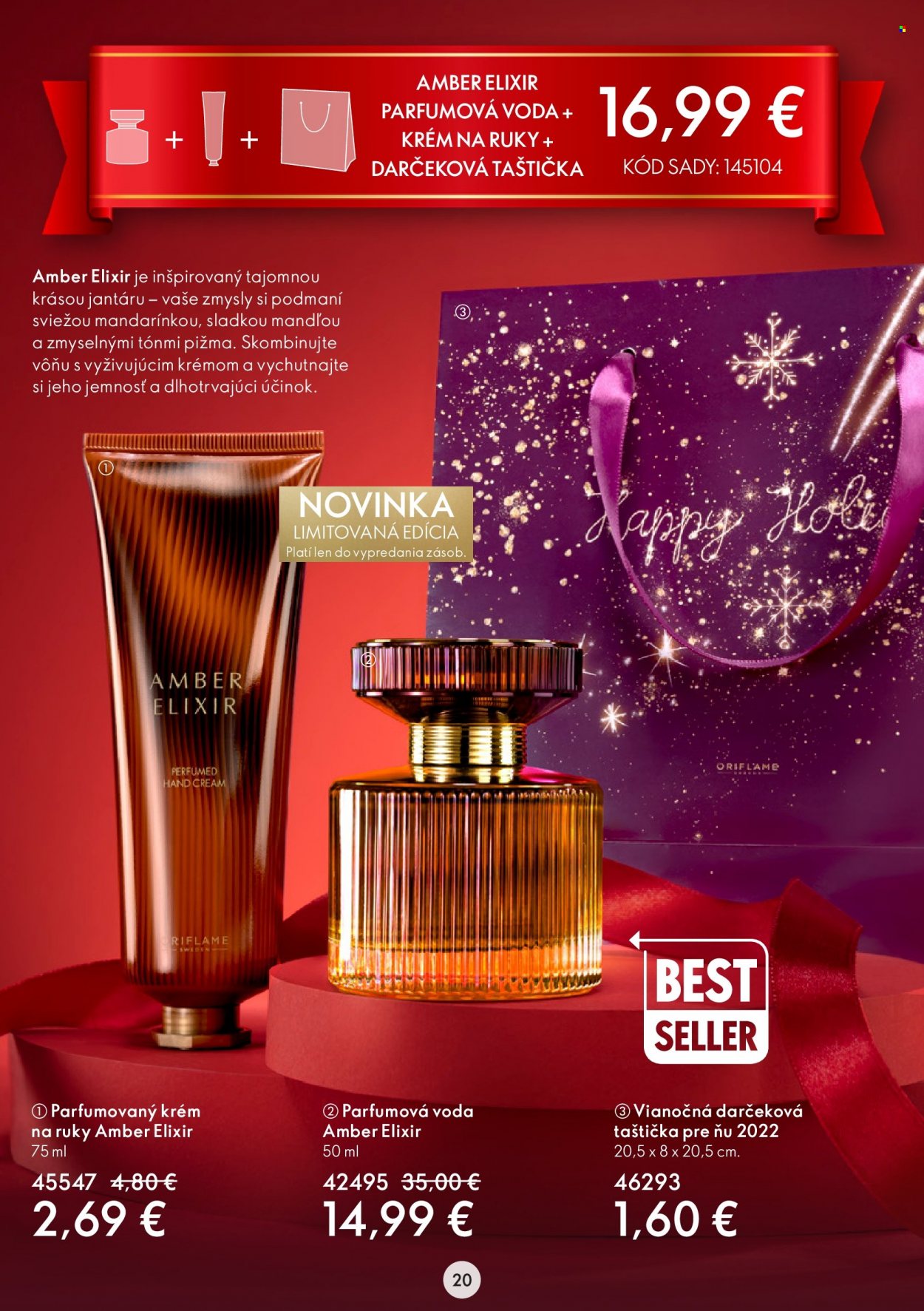 Leták Oriflame - 16.11.2022 - 6.12.2022. Strana 20