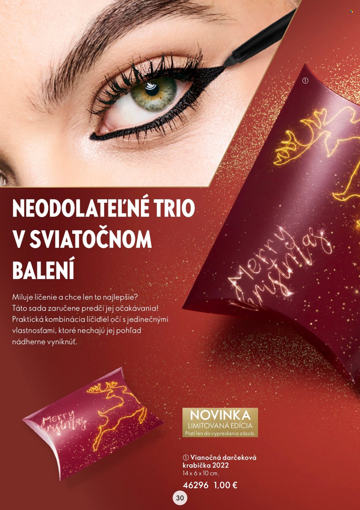 Leták Oriflame - 16.11.2022 - 6.12.2022. Strana 30