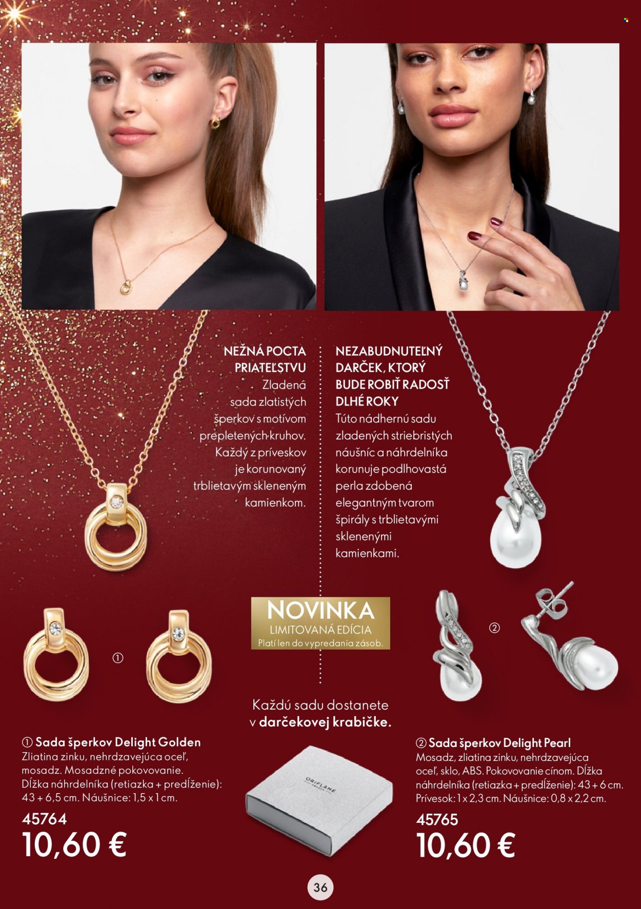 Leták Oriflame - 16.11.2022 - 6.12.2022. Strana 36