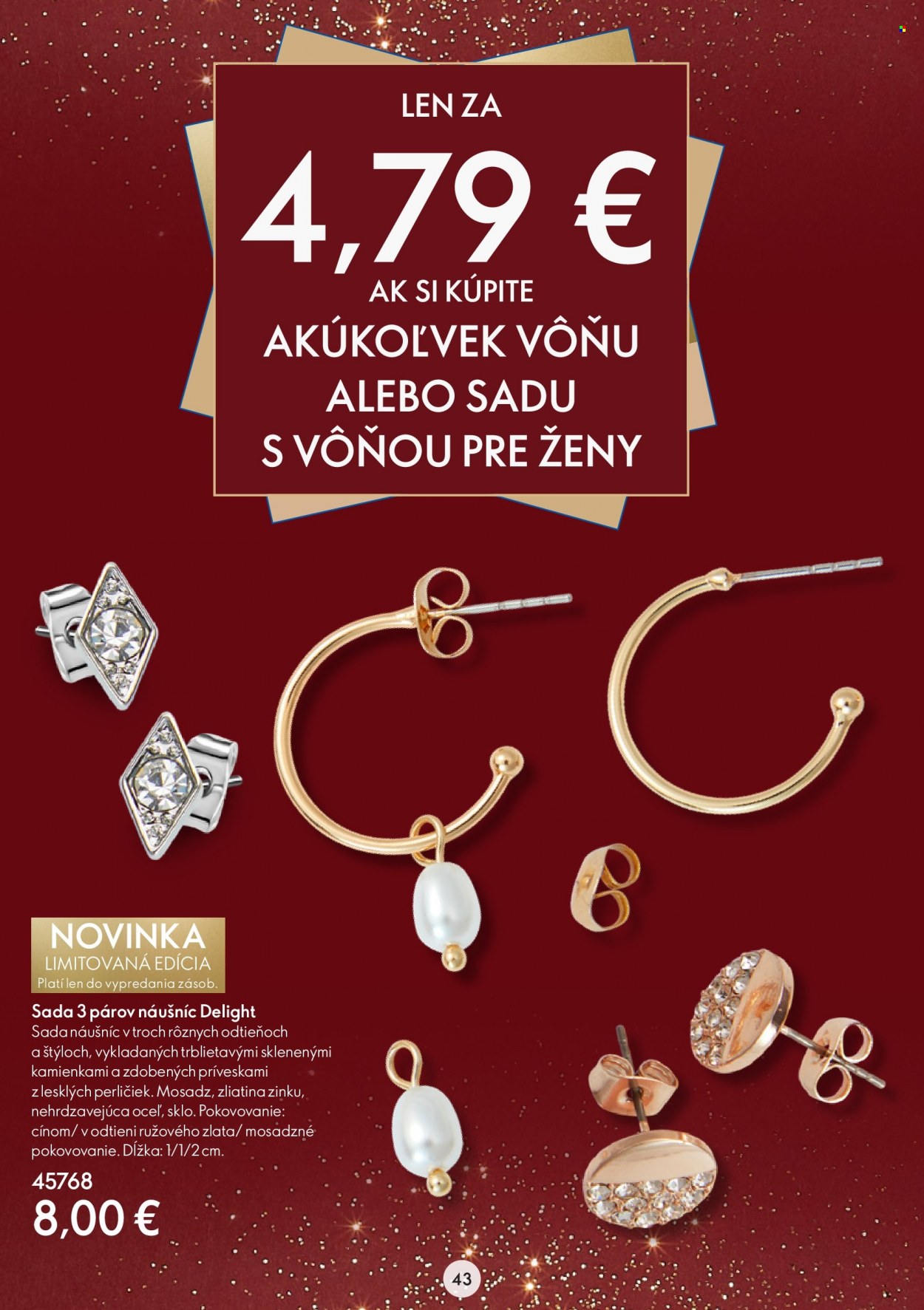 Leták Oriflame - 16.11.2022 - 6.12.2022. Strana 43