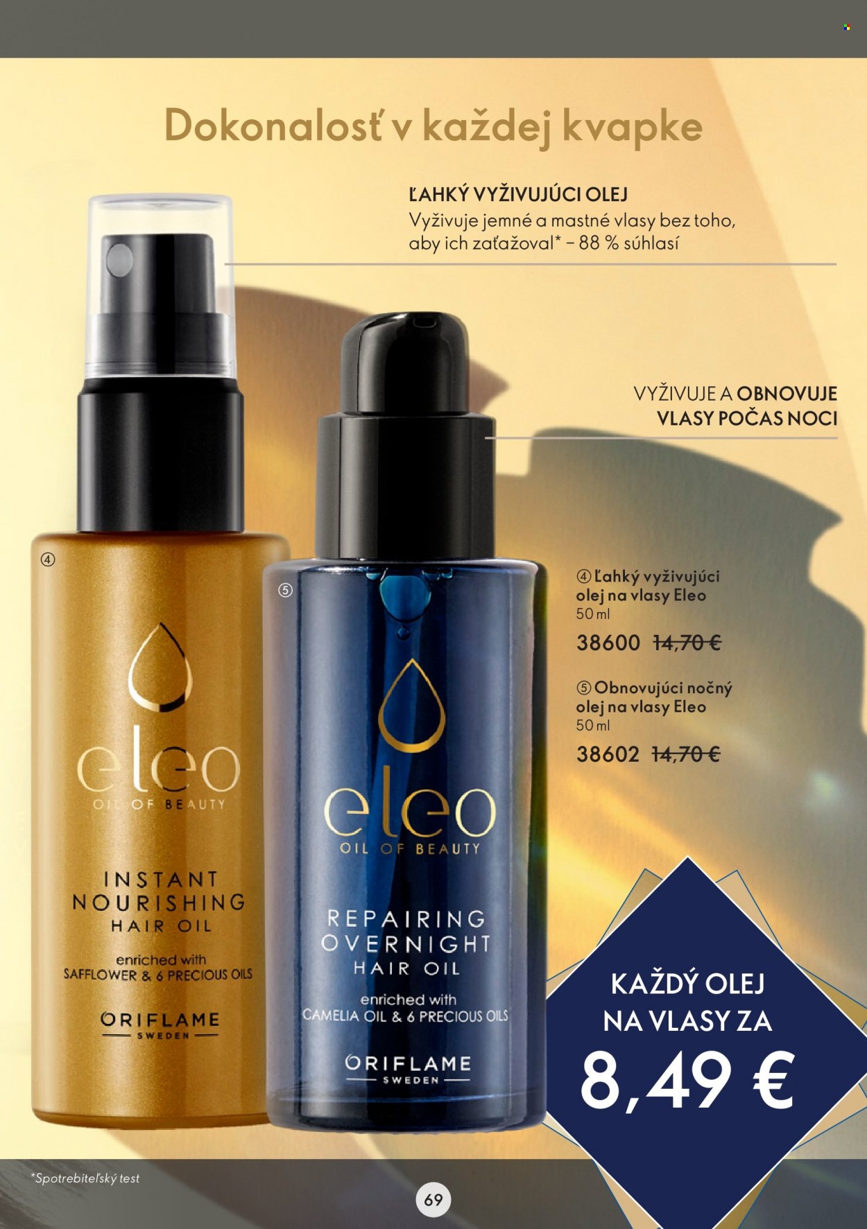 Leták Oriflame - 16.11.2022 - 6.12.2022. Strana 69