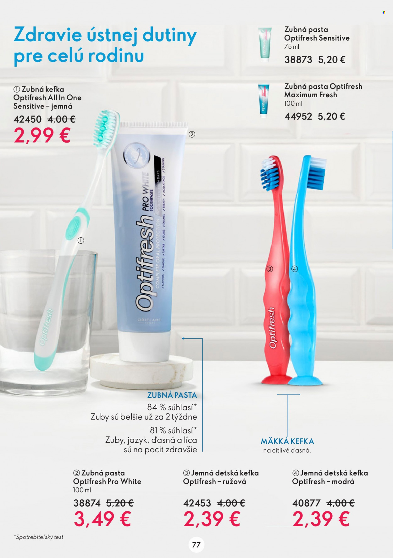 Leták Oriflame - 16.11.2022 - 6.12.2022. Strana 77