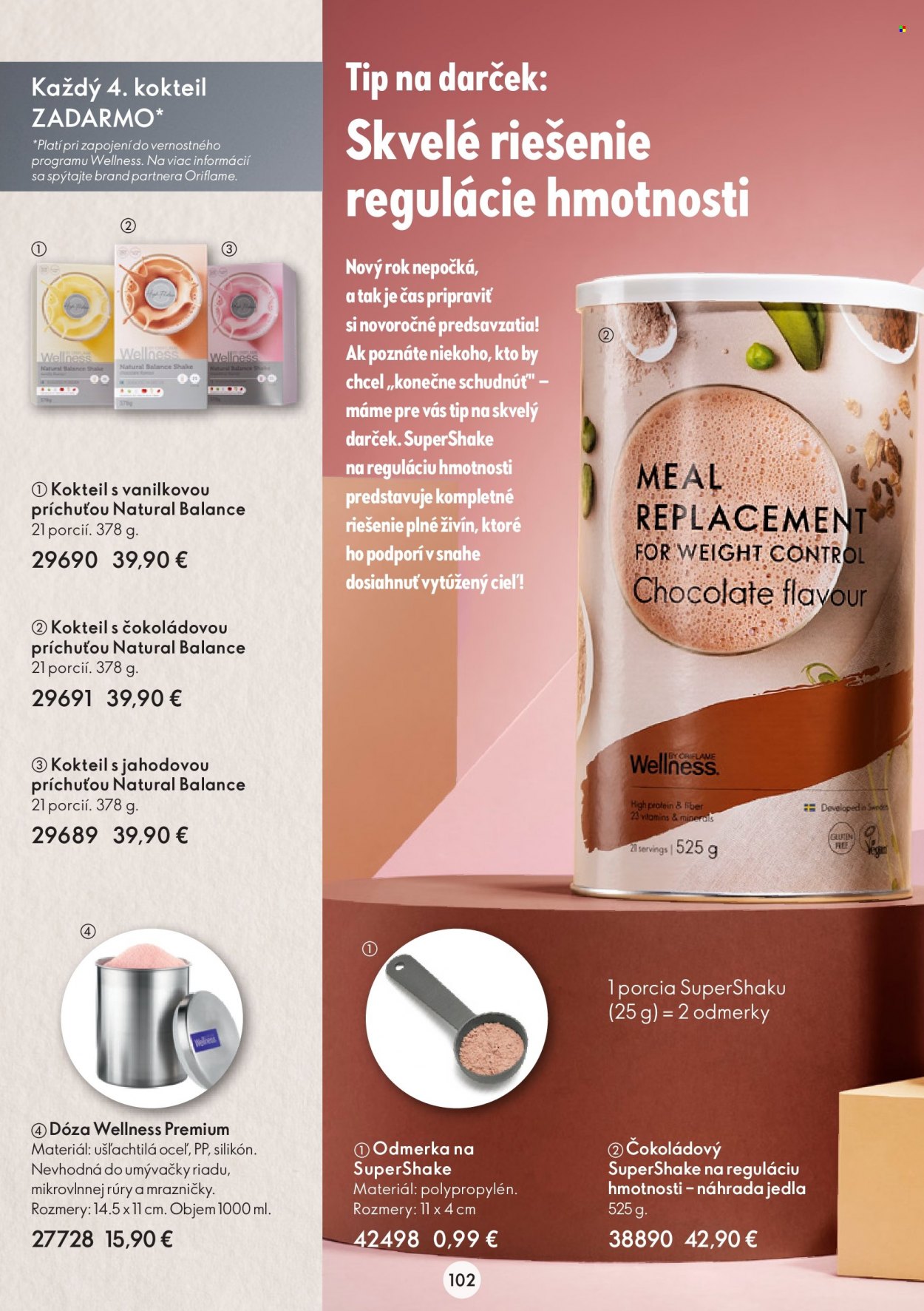 Leták Oriflame - 16.11.2022 - 6.12.2022. Strana 102