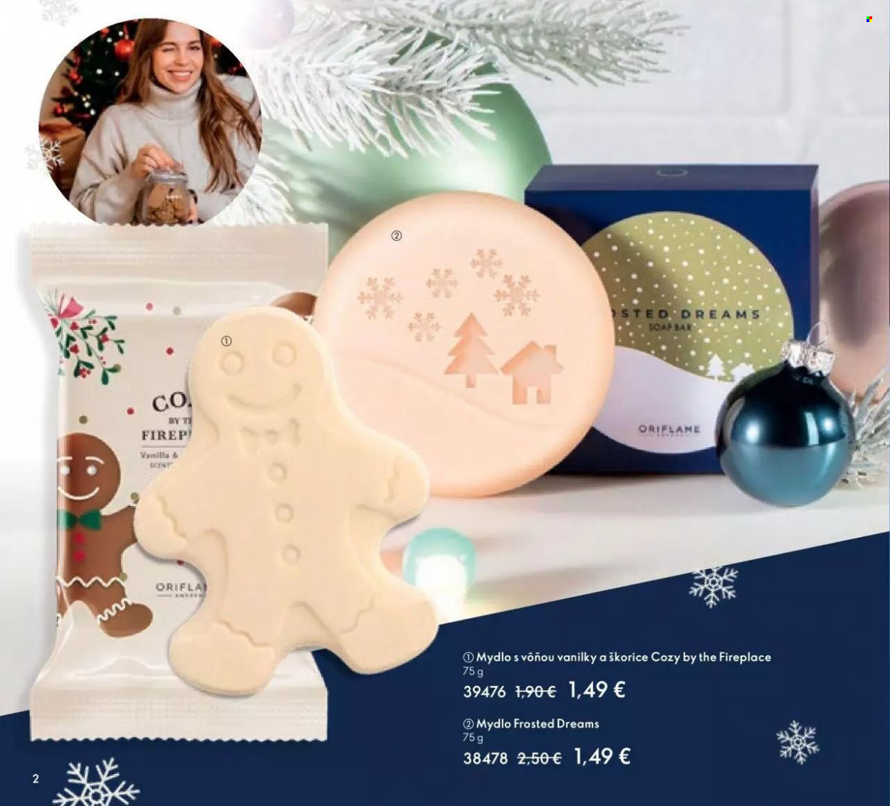 Leták Oriflame - 16.11.2022 - 6.12.2022. Strana 2