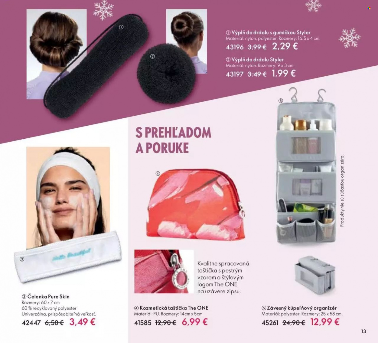 Leták Oriflame - 16.11.2022 - 6.12.2022. Strana 13