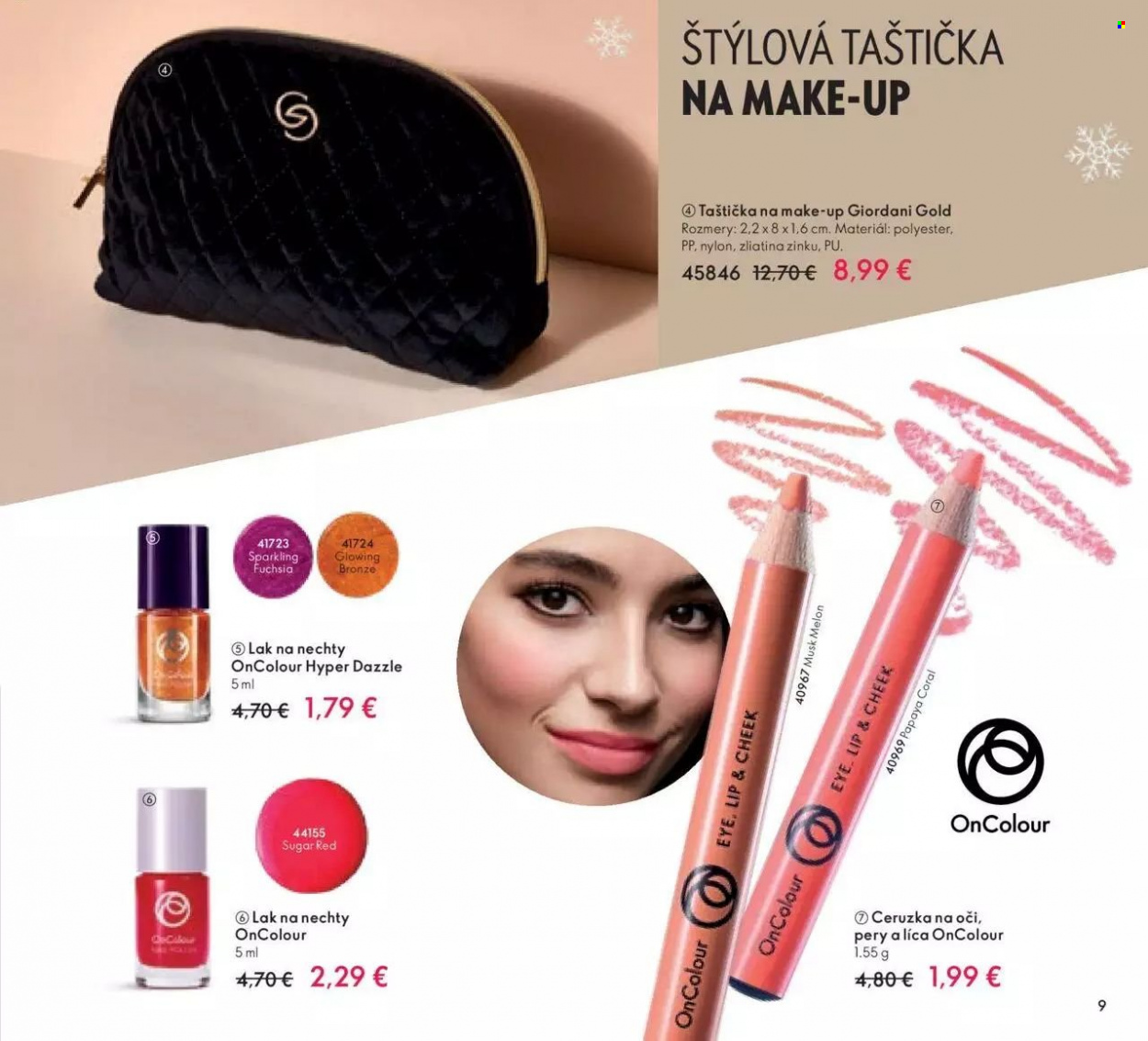 Leták Oriflame - 7.12.2022 - 27.12.2022. Strana 9