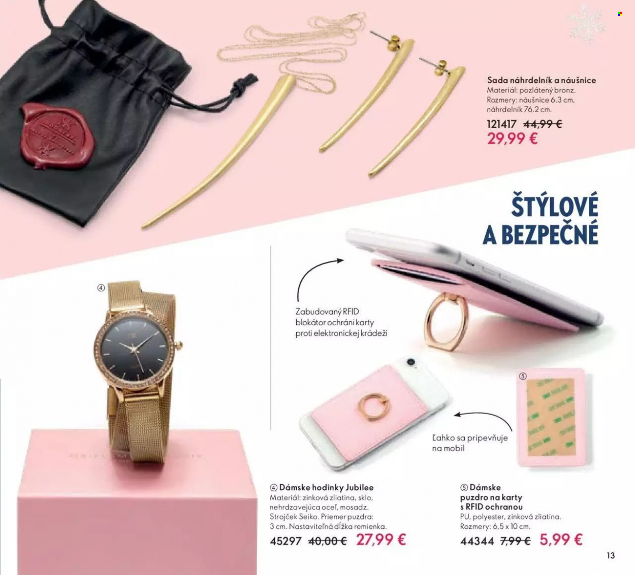 Leták Oriflame - 7.12.2022 - 27.12.2022. Strana 13