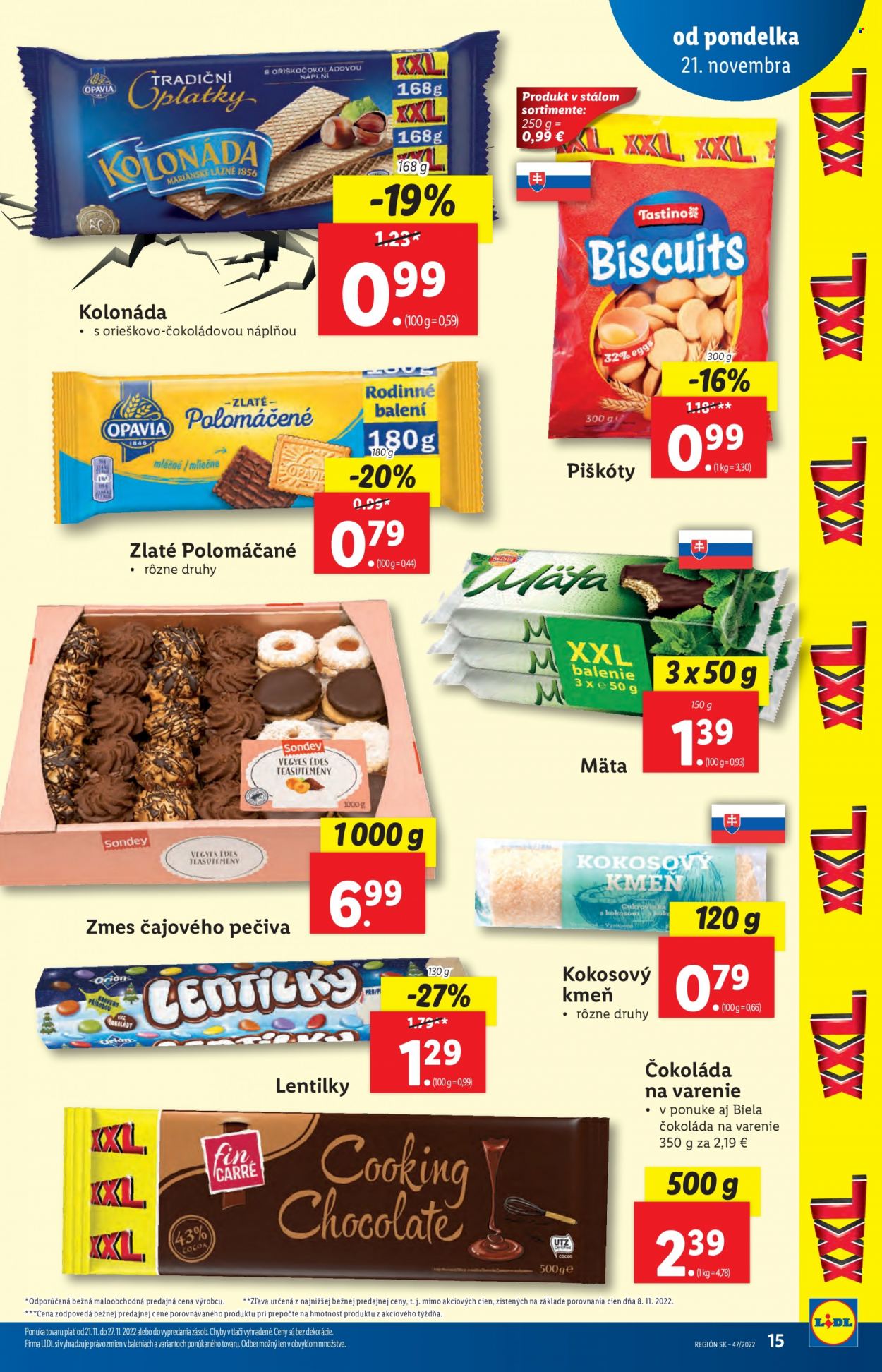 Leták Lidl - 21.11.2022 - 27.11.2022. Strana 15