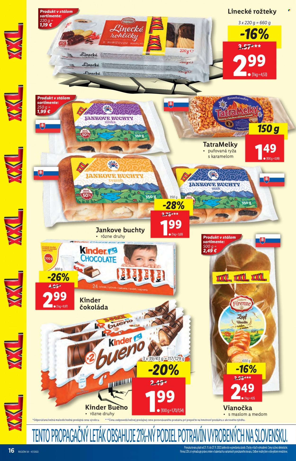 Leták Lidl - 21.11.2022 - 27.11.2022. Strana 16