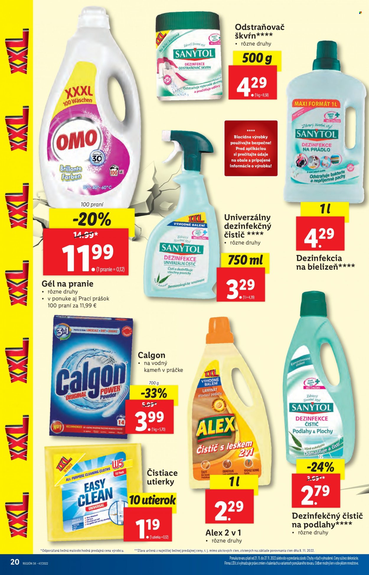 Leták Lidl - 21.11.2022 - 27.11.2022. Strana 20