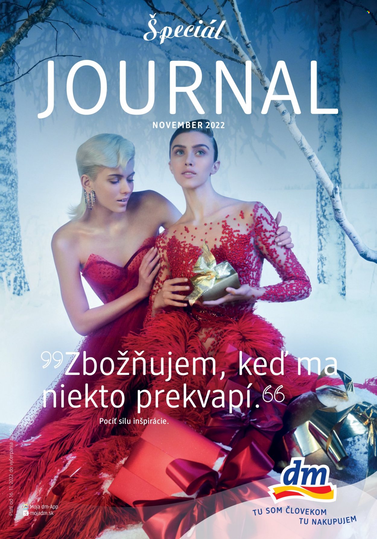 Leták dm drogerie - 16.11.2022 - 30.11.2022. Strana 1