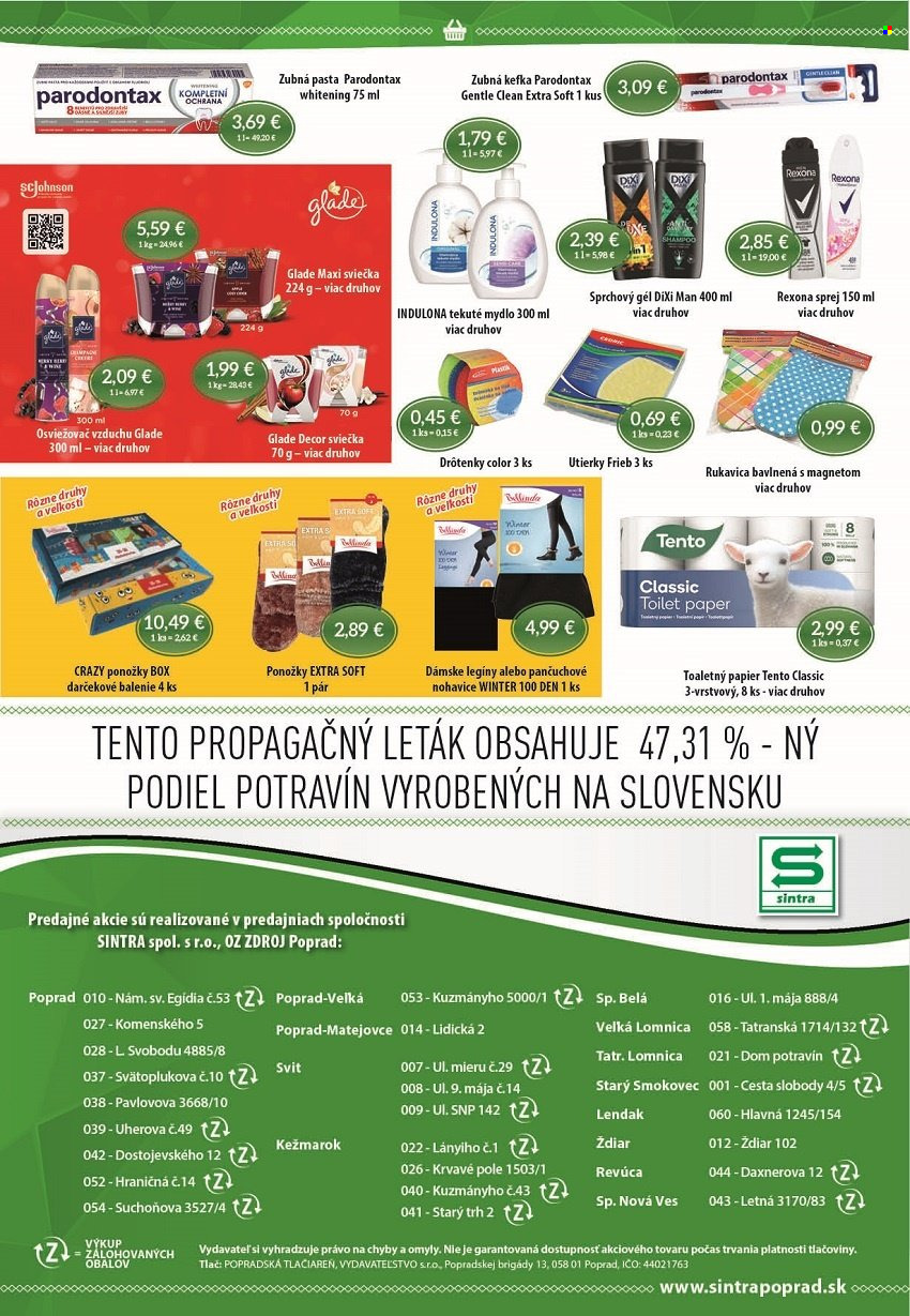 Leták Sintra - 18.11.2022 - 30.11.2022. Strana 10