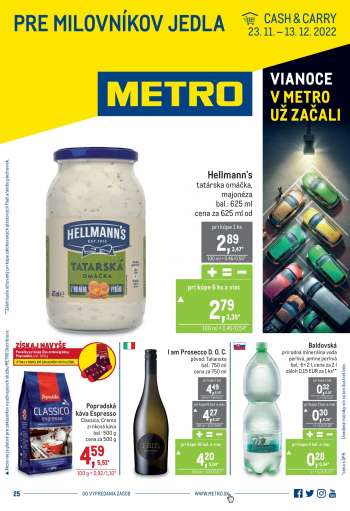 Leták Metro - 23.11.2022 - 13.12.2022.