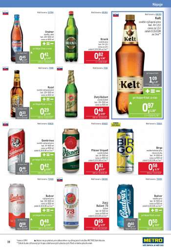 thumbnail - Kozel svetlé výčapné pivo bal.: 20× 500 ml cena za 500 ml