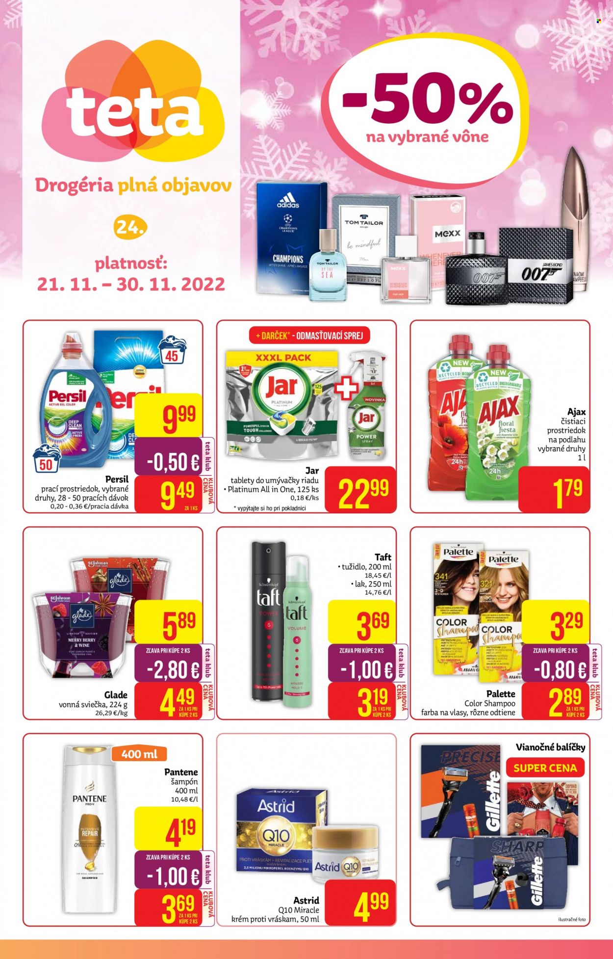 Leták Teta drogerie - 21.11.2022 - 30.11.2022. Strana 1