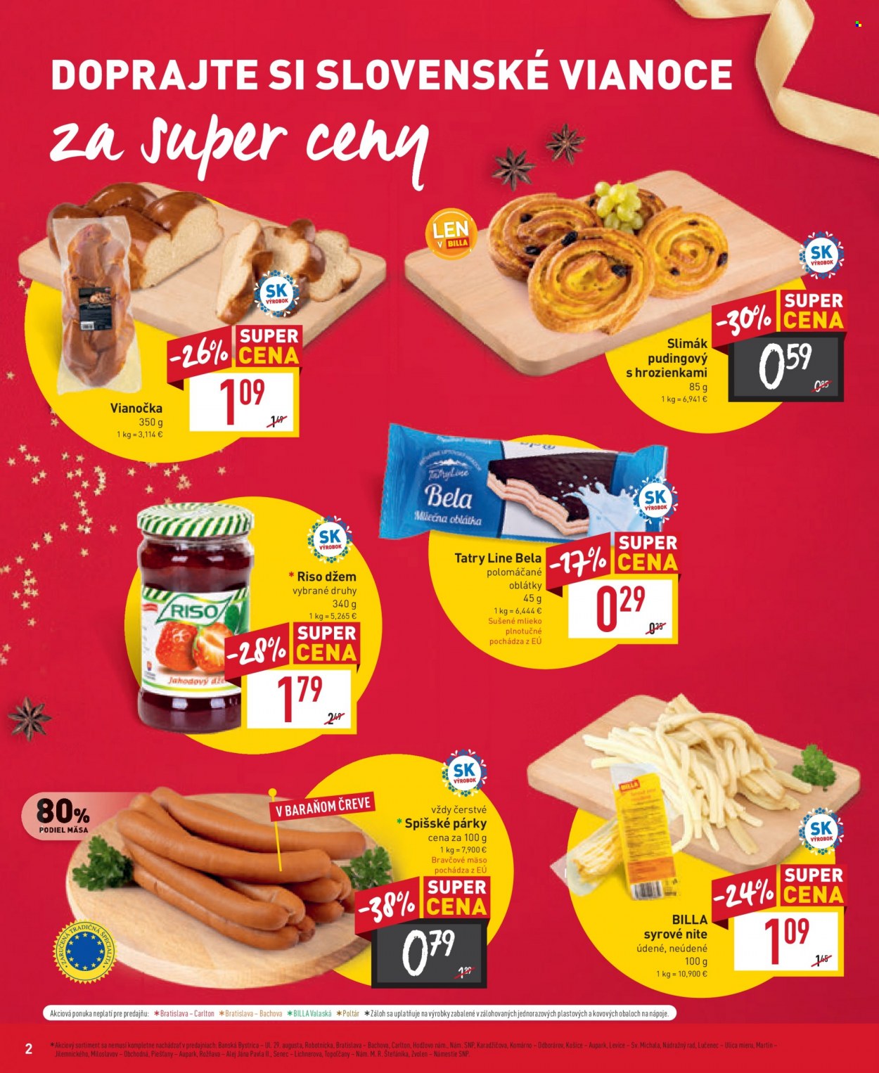 Leták Billa - 23.11.2022 - 29.11.2022. Strana 2