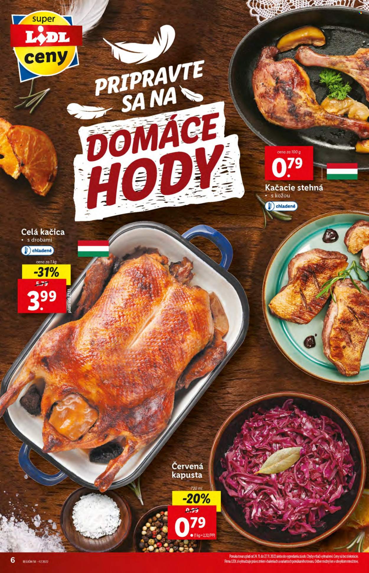Leták Lidl - 24.11.2022 - 27.11.2022. Strana 6