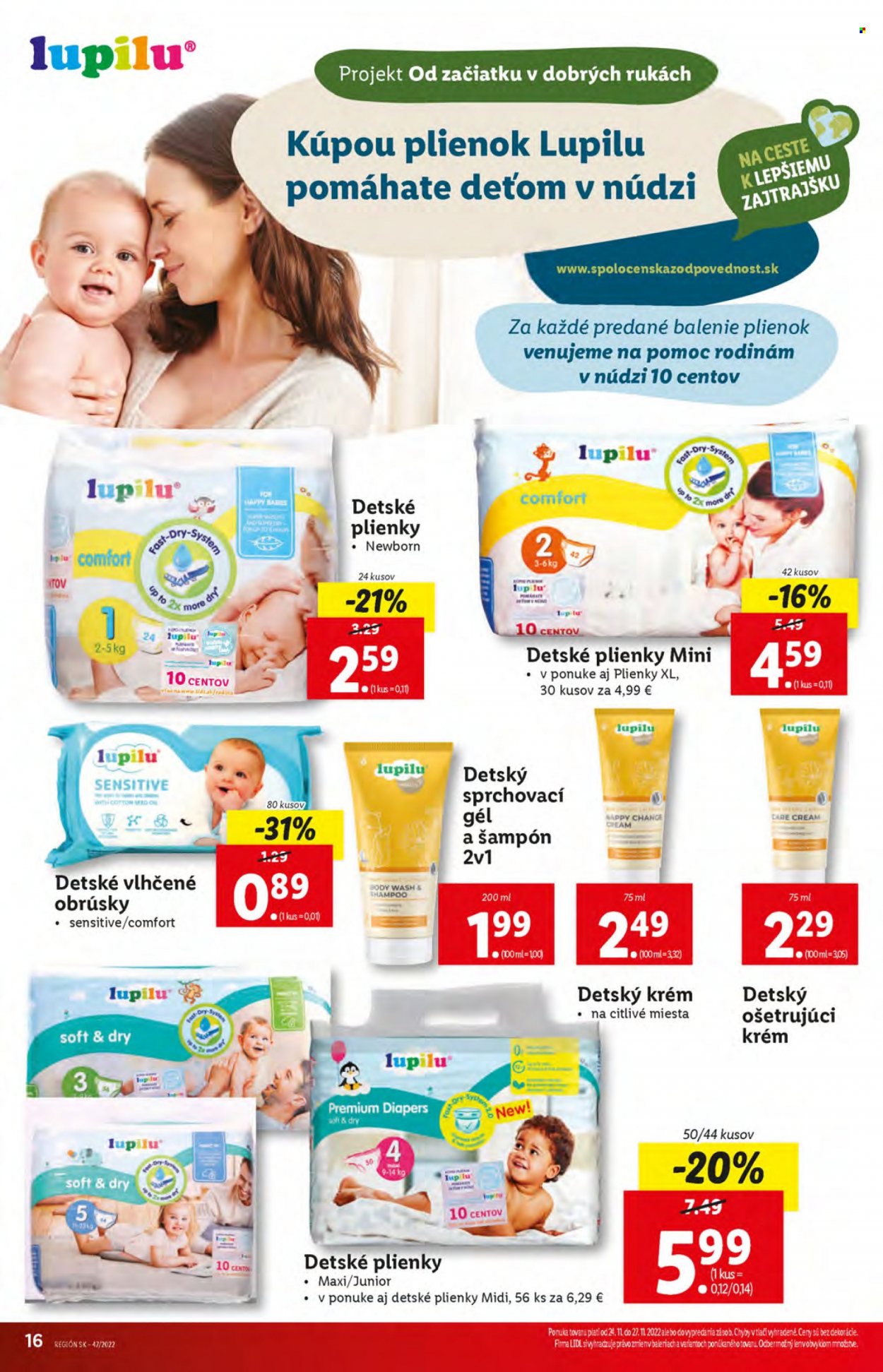 Leták Lidl - 24.11.2022 - 27.11.2022. Strana 16