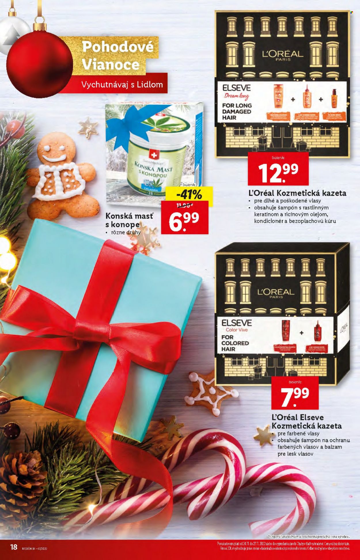 Leták Lidl - 24.11.2022 - 27.11.2022. Strana 18