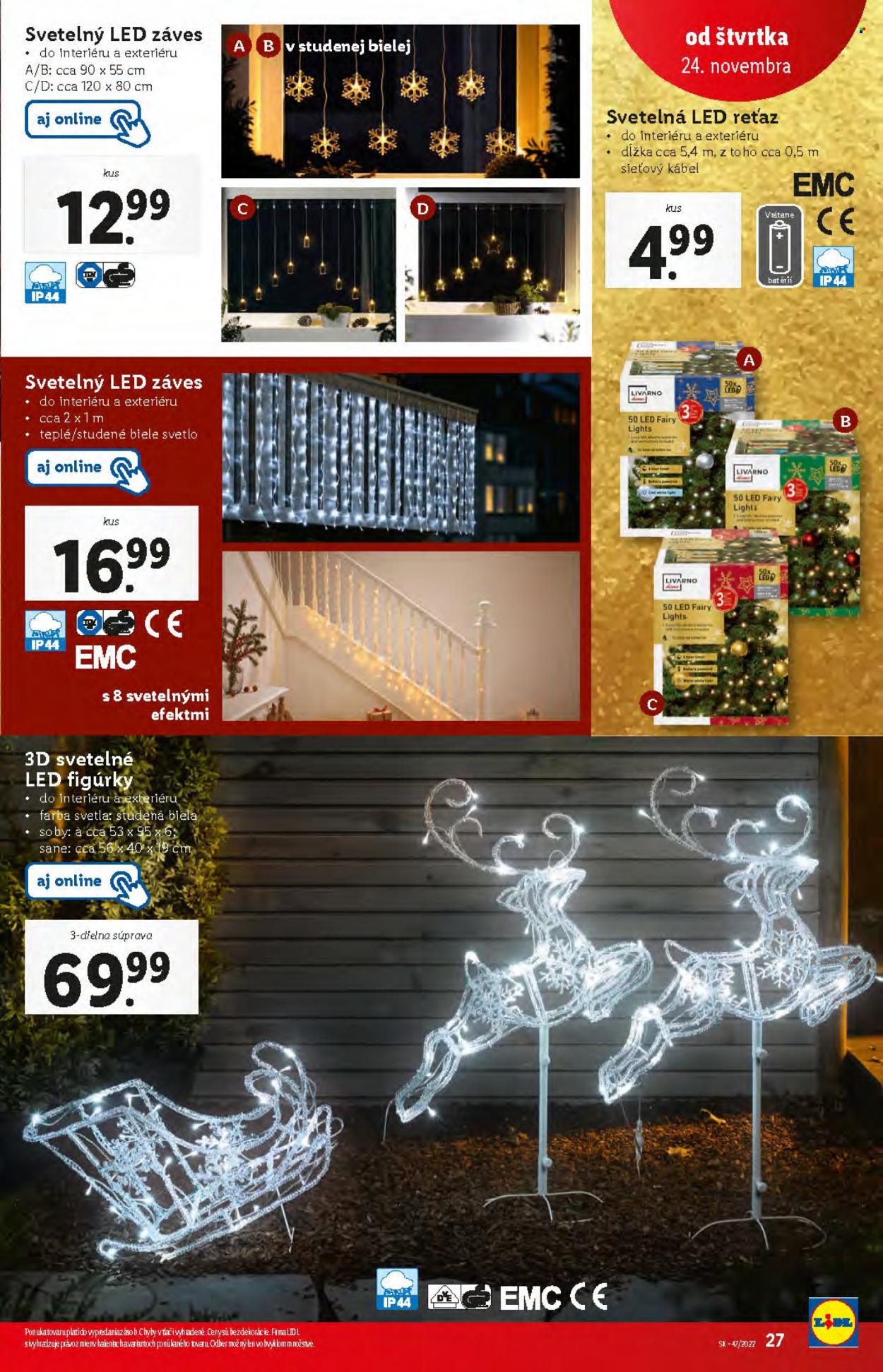 Leták Lidl - 24.11.2022 - 27.11.2022. Strana 27
